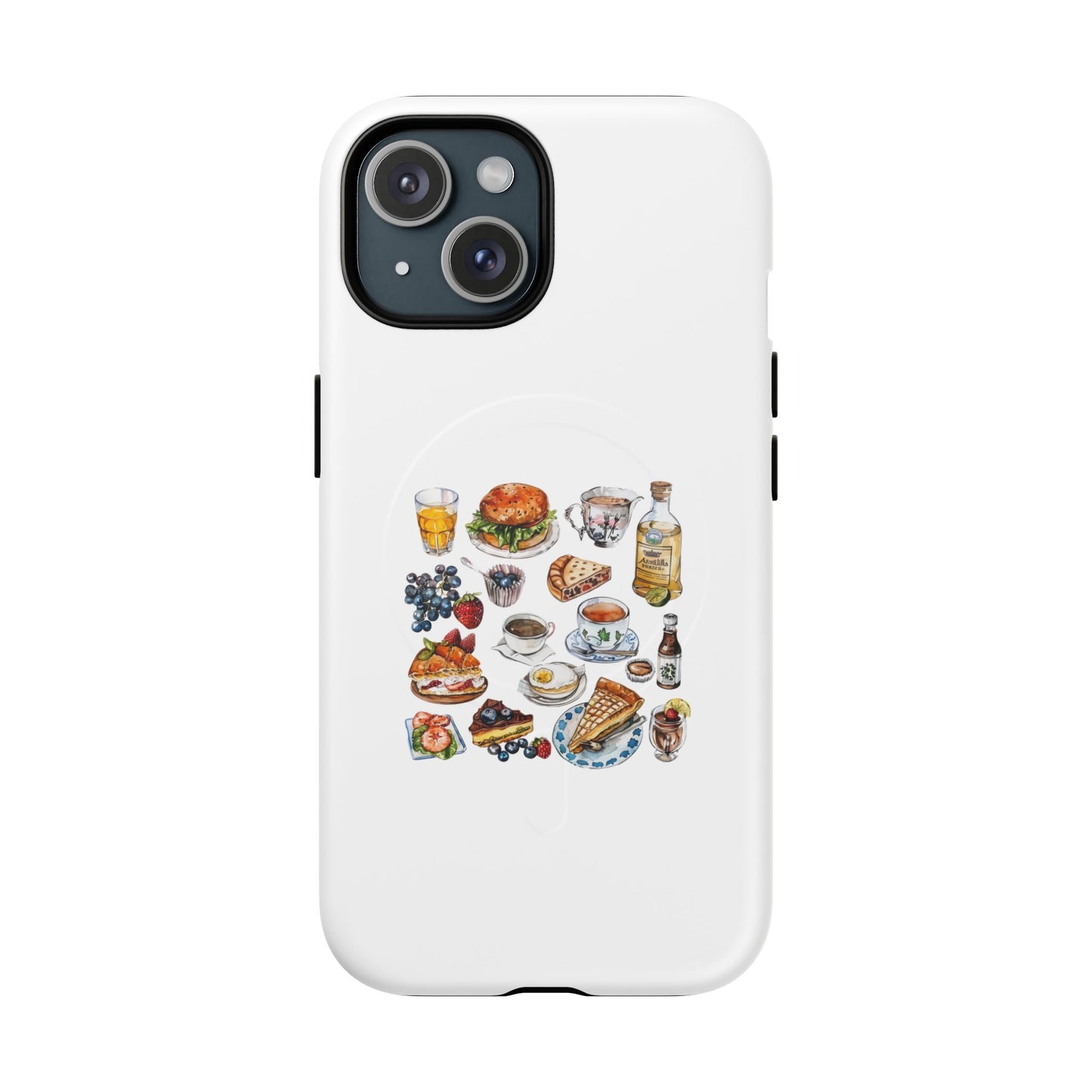 Foodie-Themed Phone Case, Cute Accessories for Food Lovers, Great Gift for Chefs, Cooking Enthusiasts, and Foodies