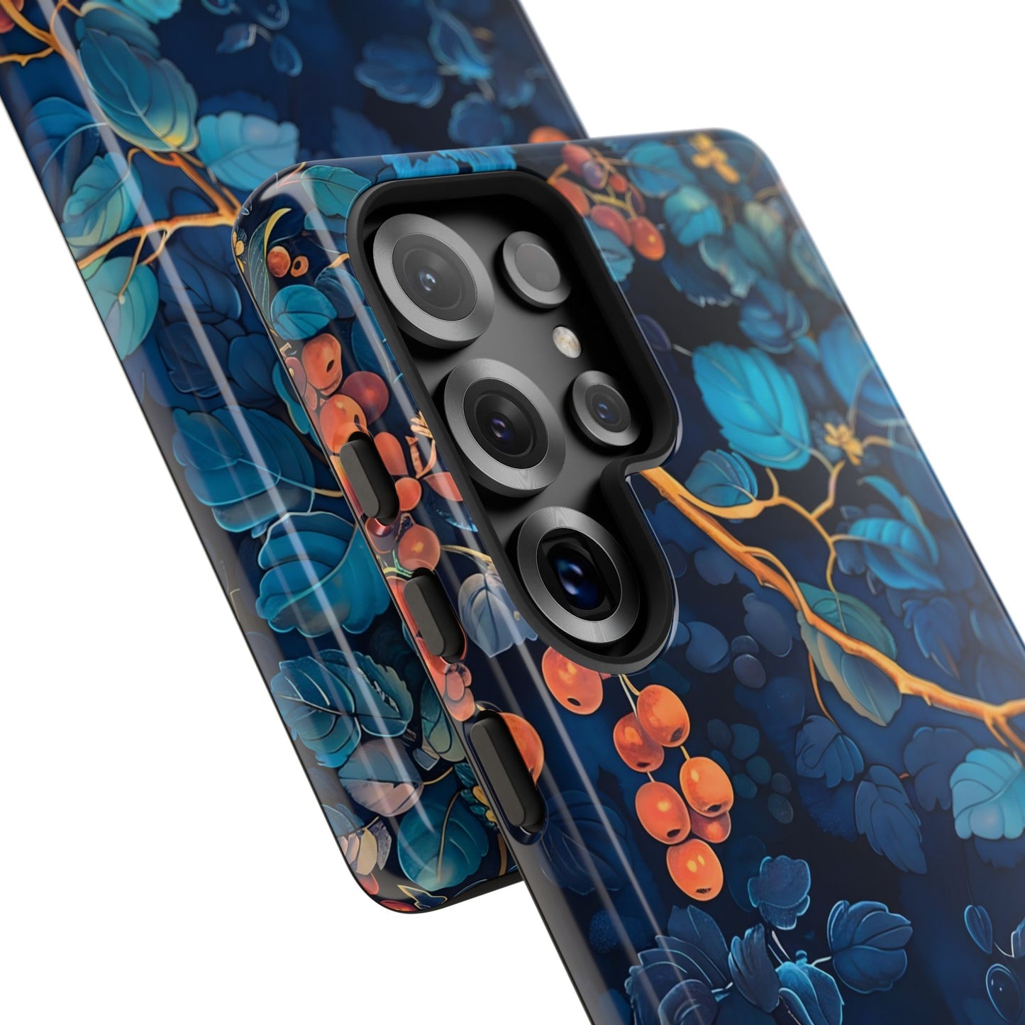 Artistic Phone Case with Floral Design, Tough Cases for iPhone, Nature-Inspired Accessory, Unique Gift for Her, Protective Cover