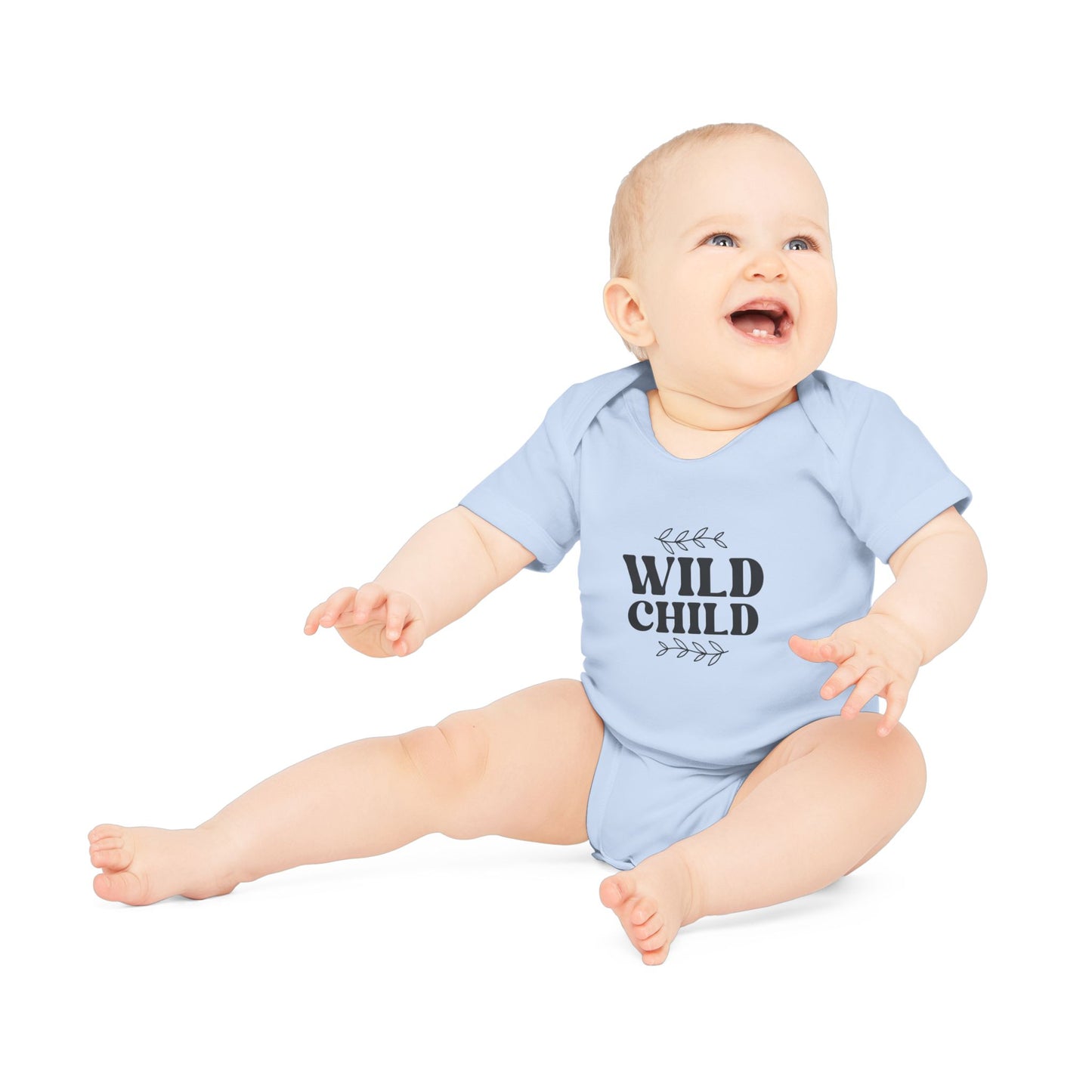 Wild Child Baby Organic Bodysuit - Eco-Friendly Infant Apparel
