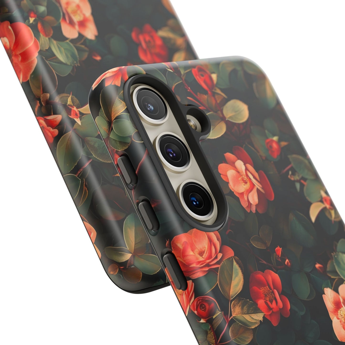 Floral Phone Case - Elegant Floral Design, Tough Protective Case, Perfect Gift for Her, Trendy Phone Accessories, Mother’s Day, Birthday