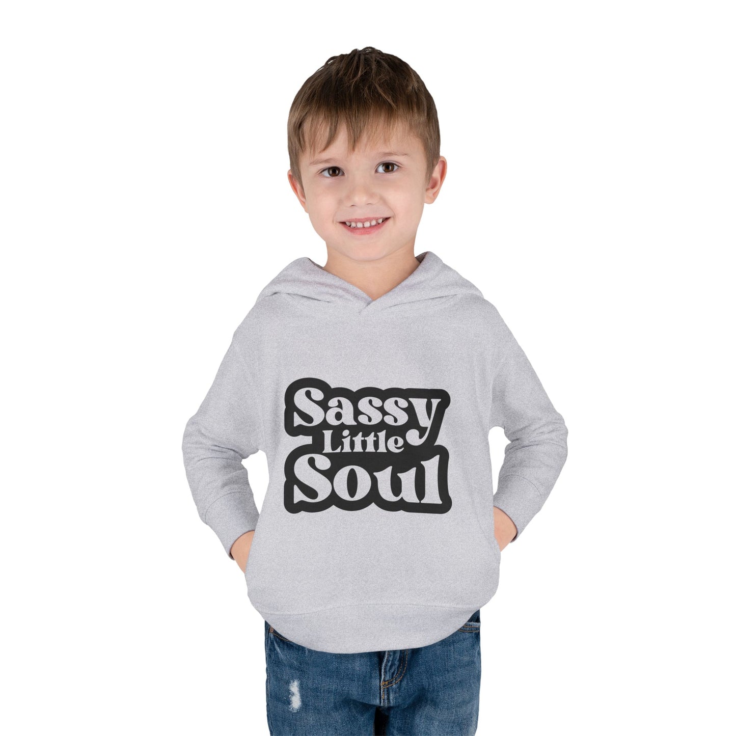 Sassy Little Soul Toddler Fleece Hoodie - Cute & Cozy Kids' Apparel