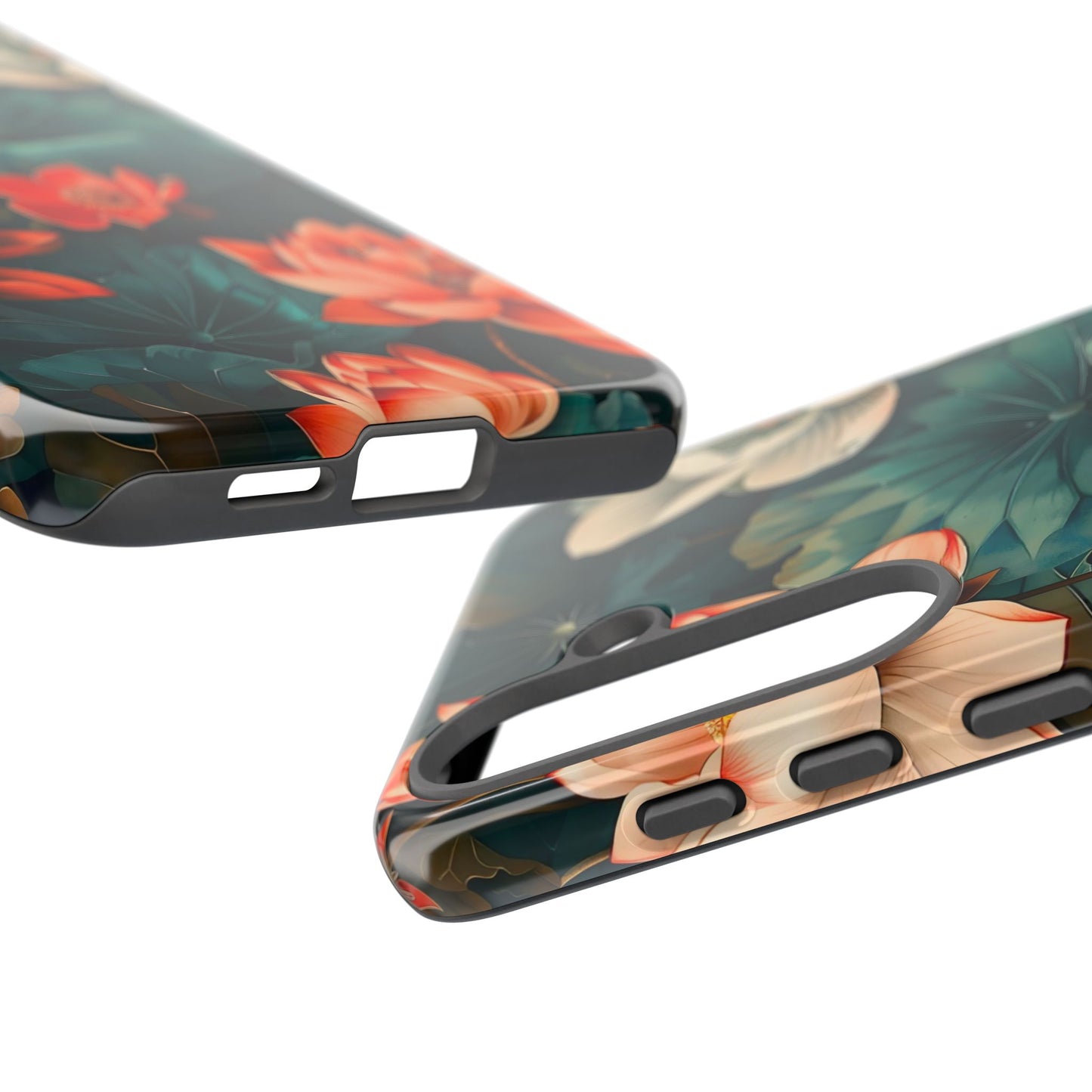 Flower Phone Case, Floral Phone Cover, Tough Case for Floral Lovers, Gift for Her, Stylish Tech Accessories