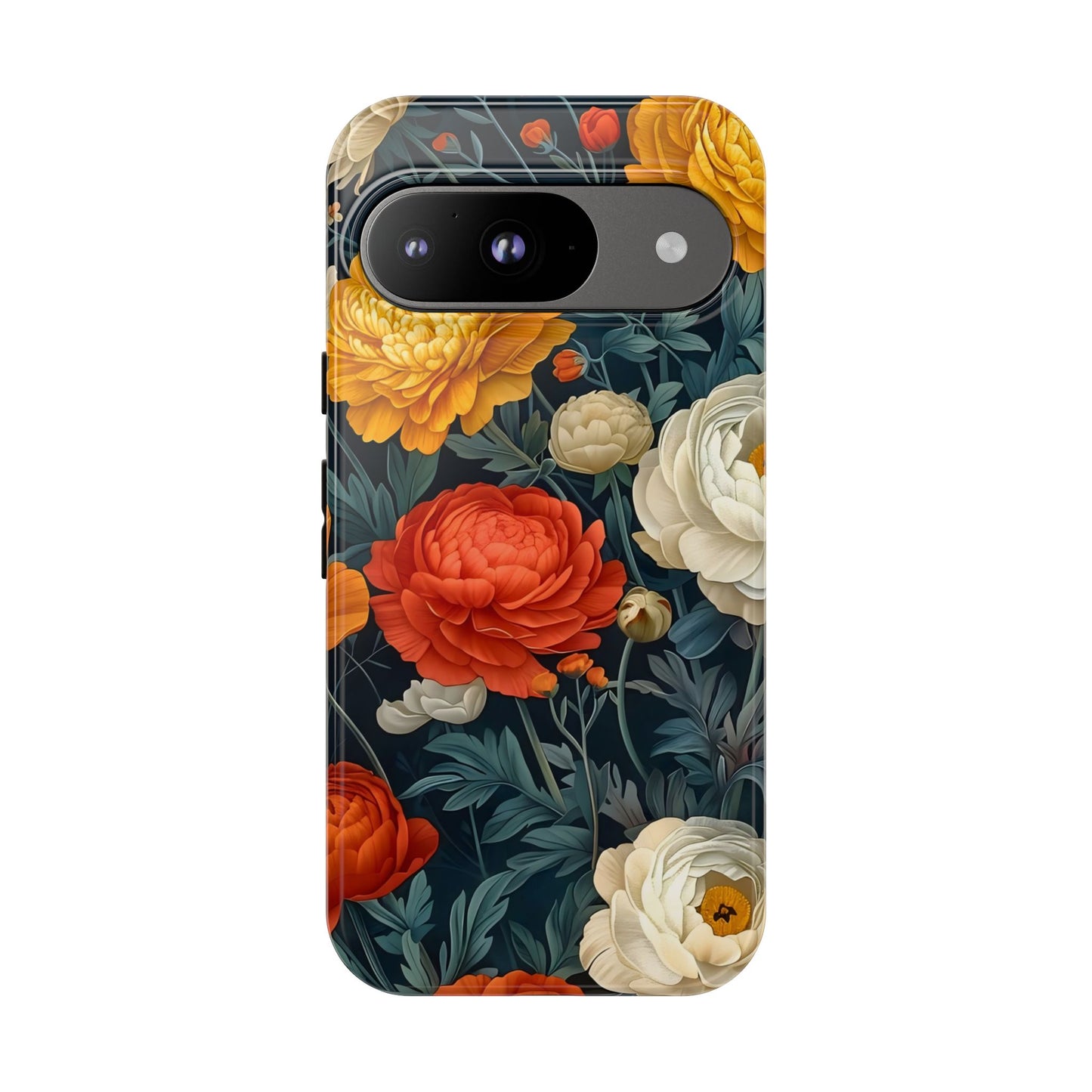 Floral Tough Case for Phones | Durable Floral Phone Cover, Boho Chic, Unique Gift for Her, Phone Protection, Flower Design