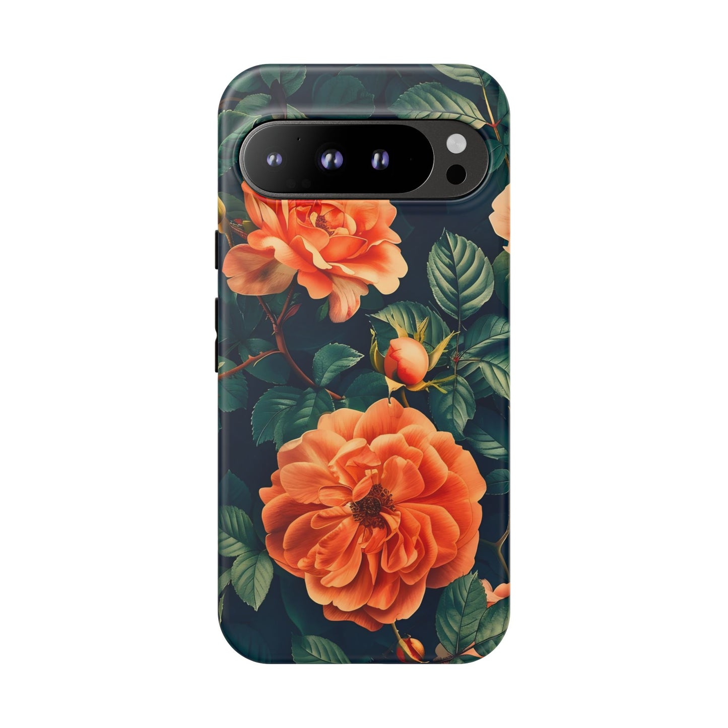 Floral Phone Case, Tough Cases for Nature Lovers, Botanical Design, Phone Protection, Gift for Her, Trending Floral Accessories