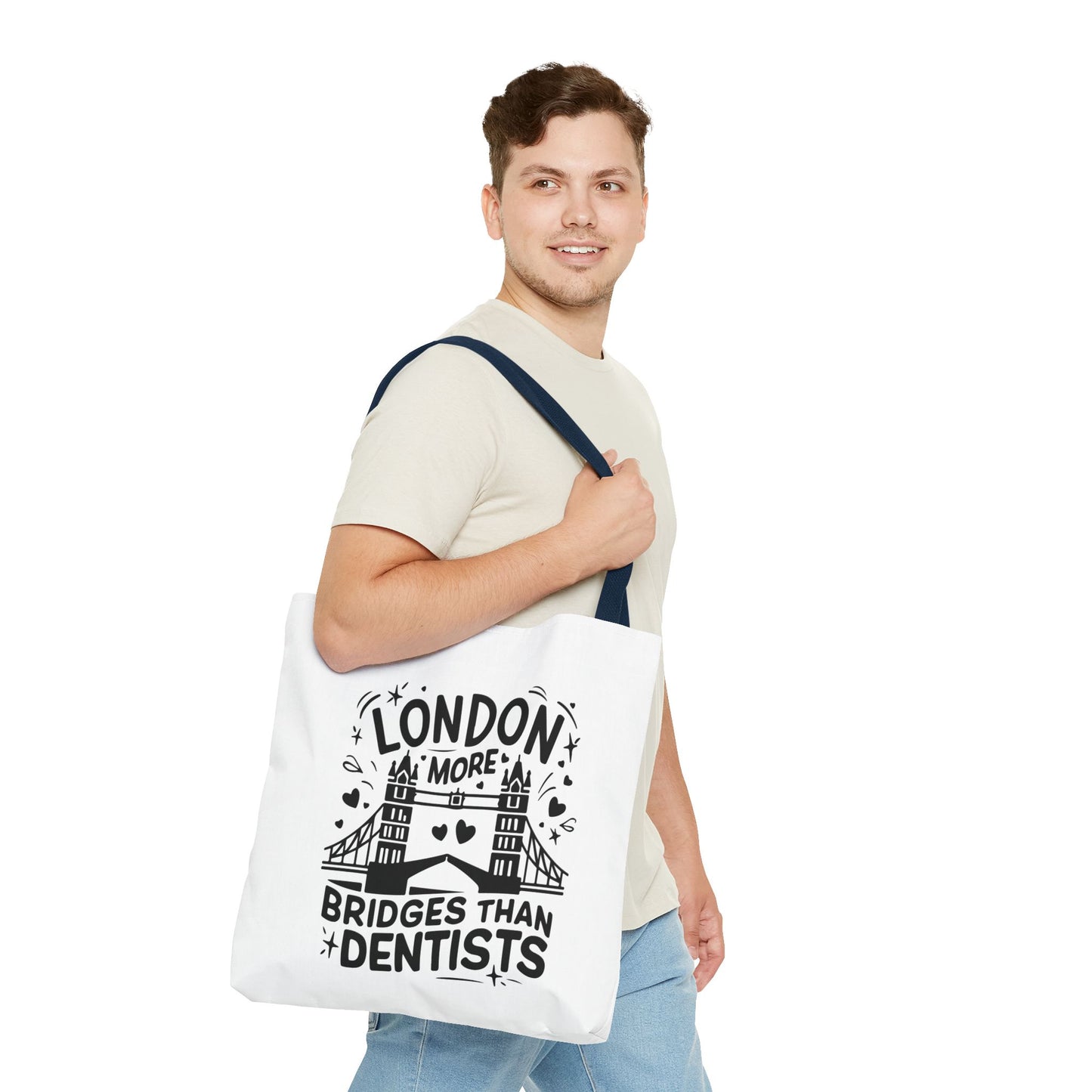 London Bridges Tote Bag - Funny Gift for Travelers, Casual Outings, Eco-Friendly Bag, Shopping Tote, Unique Memory