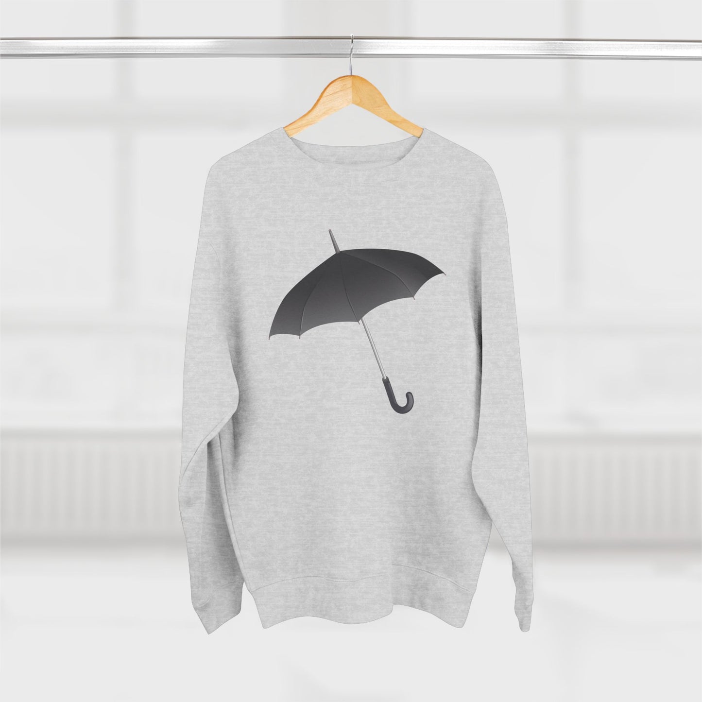 Unisex Crewneck Sweatshirt - Regal Royal Umbrella