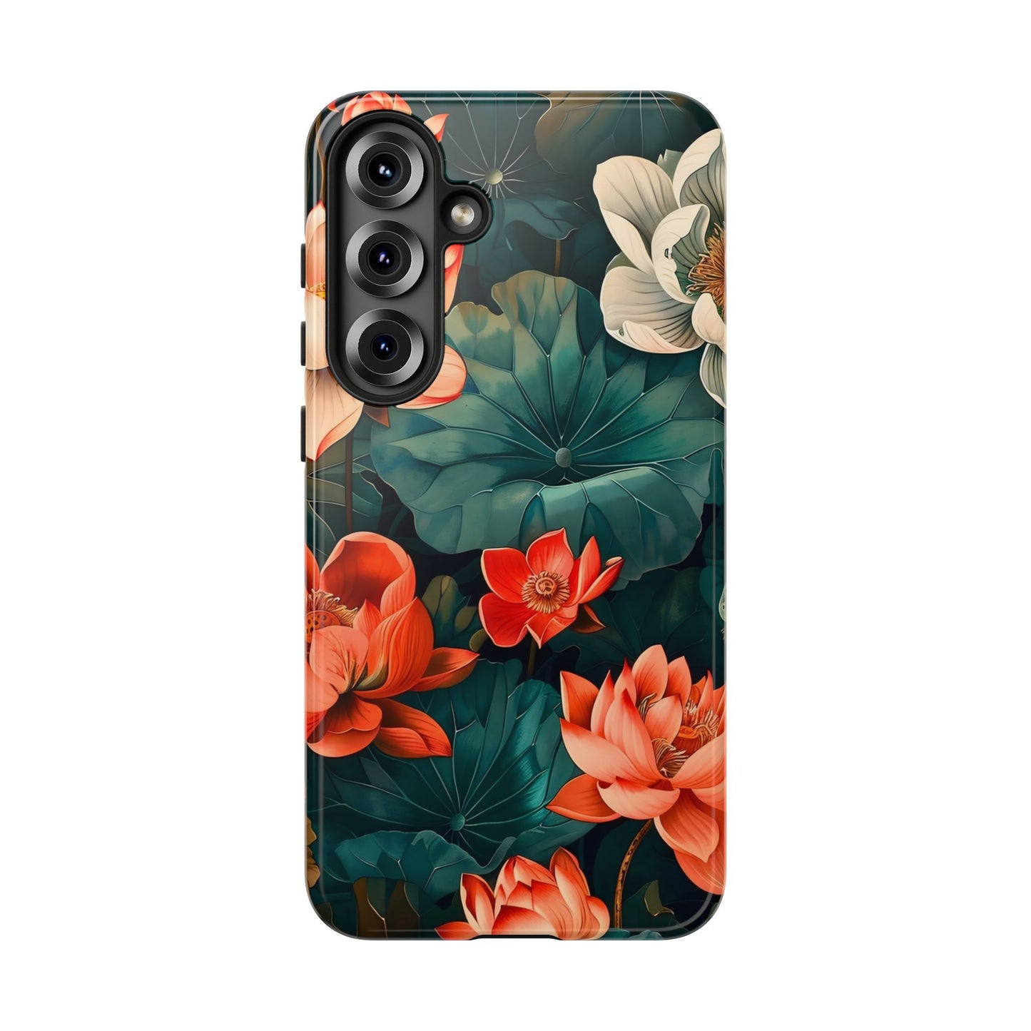 Flower Phone Case, Floral Phone Cover, Tough Case for Floral Lovers, Gift for Her, Stylish Tech Accessories