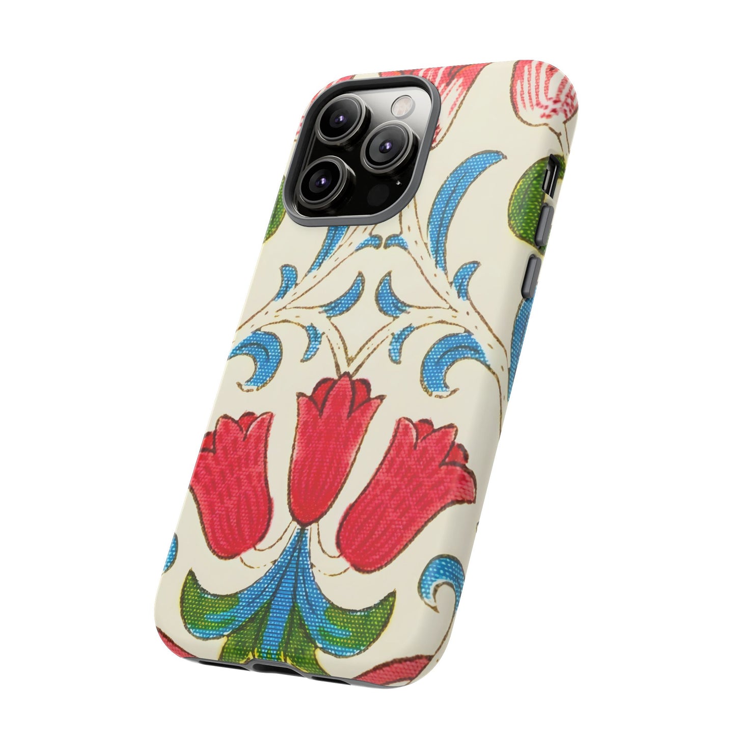 Floral Phone Case - Tough Cases | Stylish Protection, Gift for Her, Boho Phone Cover, Spring Accessory, Cute Tech