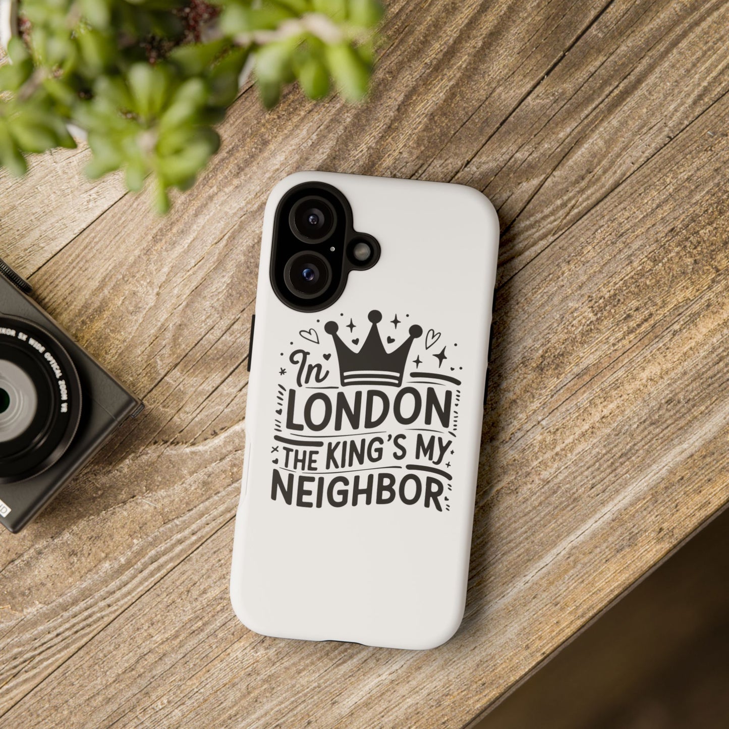 London's Neighbour Phone Case | Royalty Design for Travelers, Gifts for Friends, British Souvenir, Phone Accessory, Stylish Protection