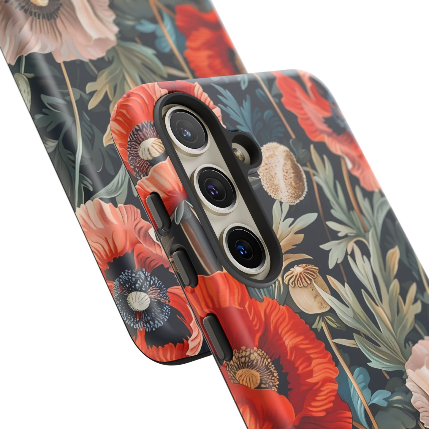 Floral Phone Case - Tough Cases, Flower Design, Chic Tech Accessories, Stylish Gifts, Unique Phone Protectors