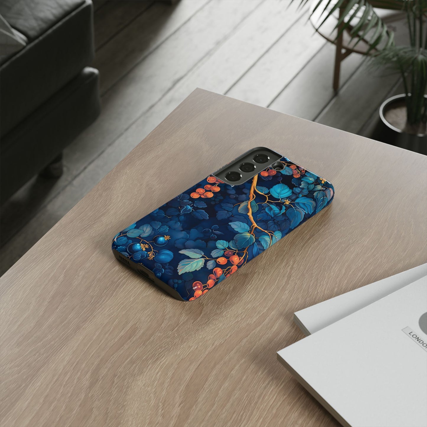 Artistic Phone Case with Floral Design, Tough Cases for iPhone, Nature-Inspired Accessory, Unique Gift for Her, Protective Cover