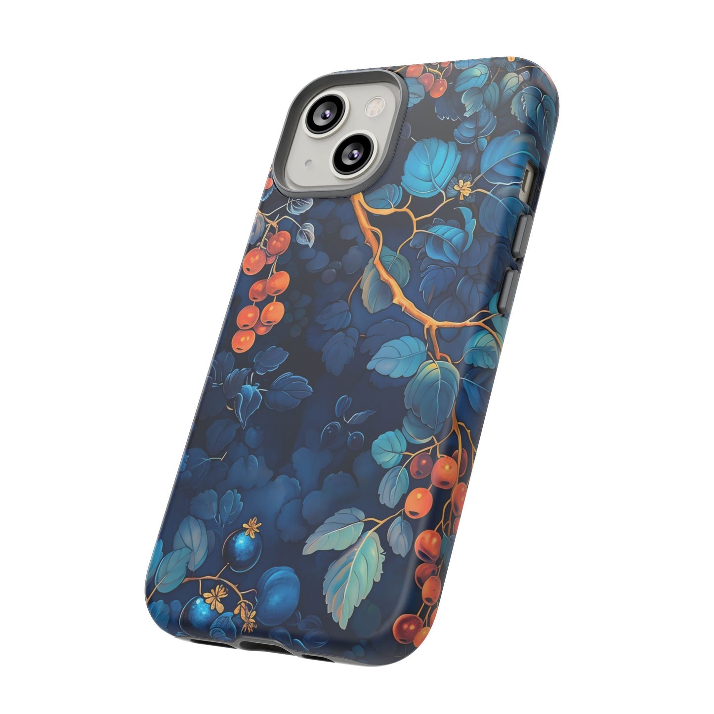 Artistic Phone Case with Floral Design, Tough Cases for iPhone, Nature-Inspired Accessory, Unique Gift for Her, Protective Cover