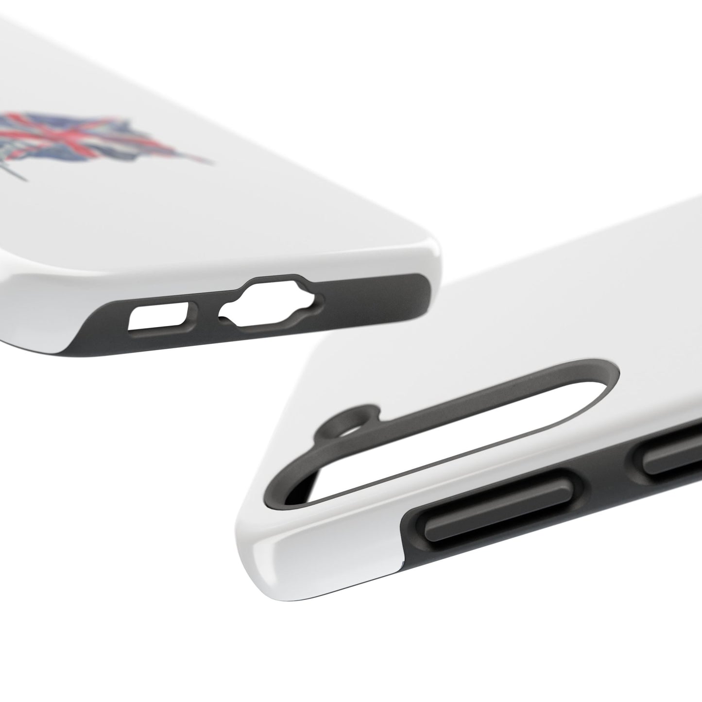 Stylish Tough Phone Case with British Flag Design - Durable & Protective Cover
