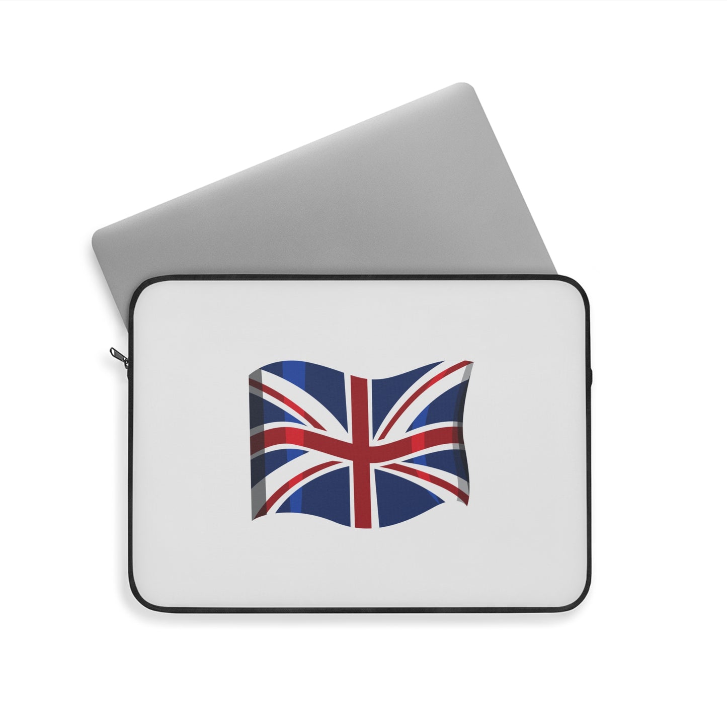 Laptop Sleeve with British Flag Design | Stylish Computer Case for Travelers, Gift for UK Lovers, Office Accessory, Unique Tech Case