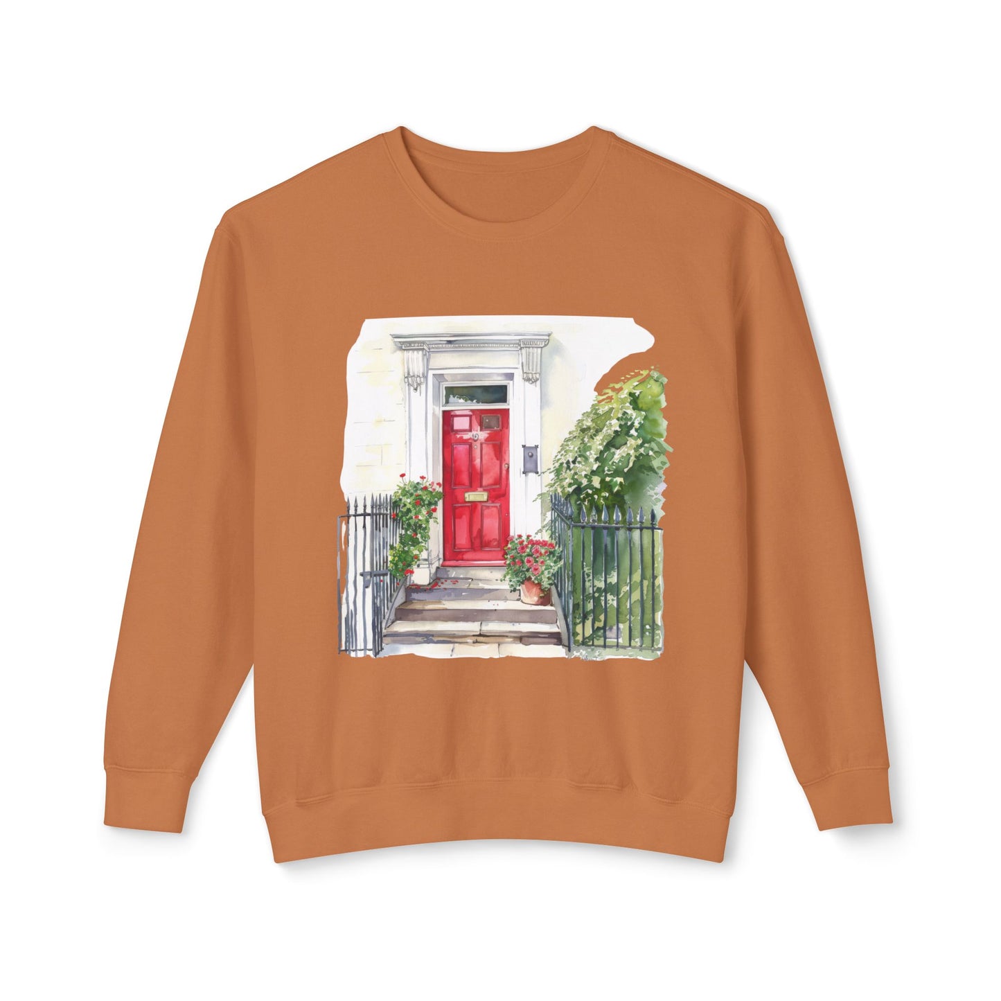Unisex Lightweight Crewneck Sweatshirt Embracing - England Aesthetics