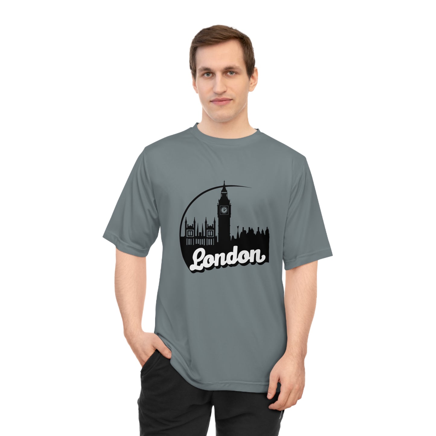 Unisex Zone Performance T-shirt - A Touch of British Class - London