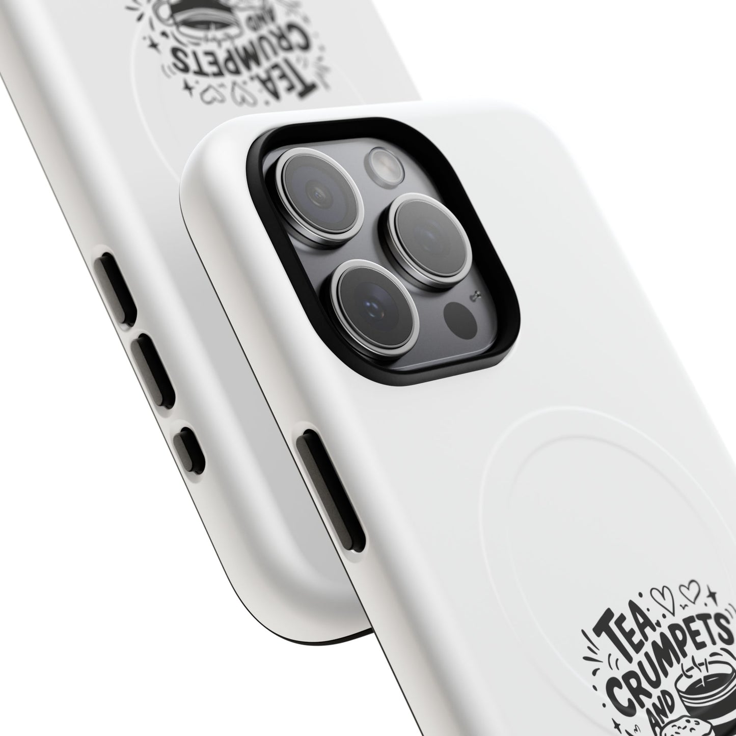 Magnetic Phone Case - Tea, Crumpets, and London Adventures, Unique Gift for Travelers, Phone Accessory, Fun Case for iPhone