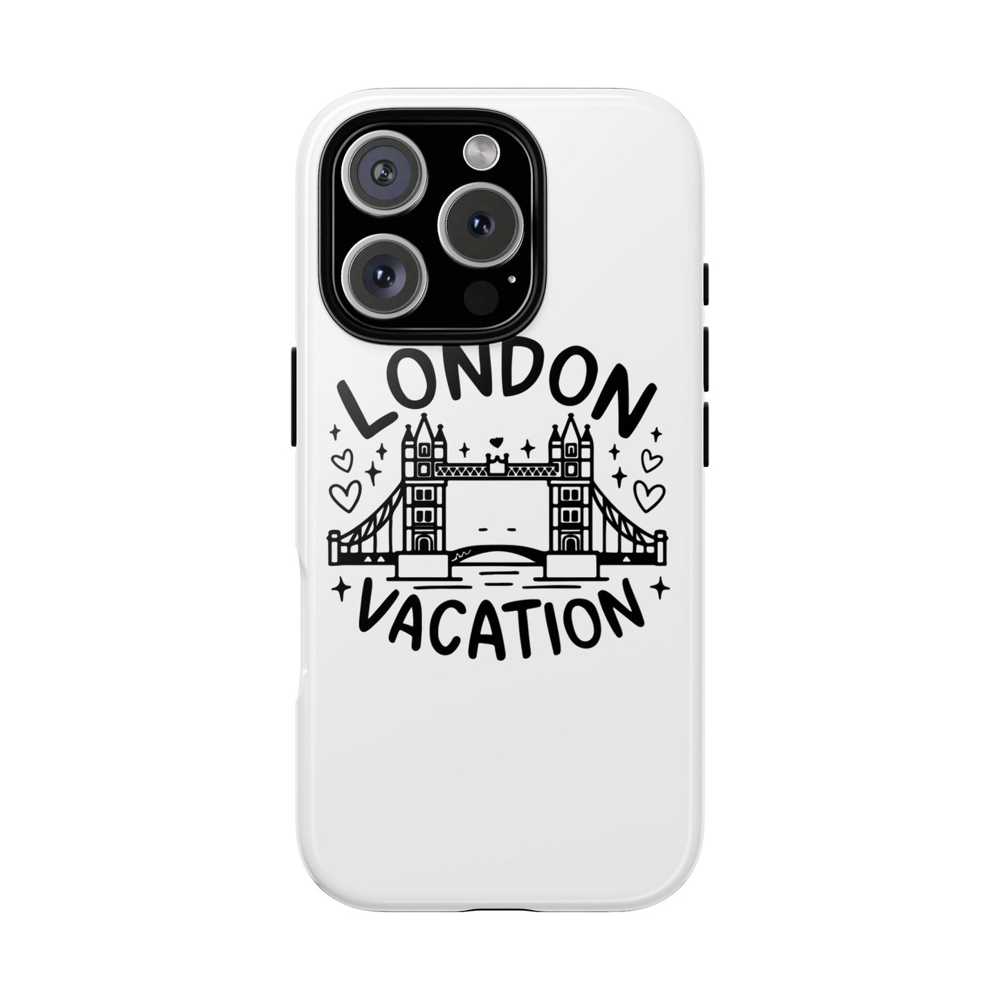 London Vacation Phone Case, Travel Accessories, Unique Gift, London Lover, Custom Phone Cover, Vacation Souvenir