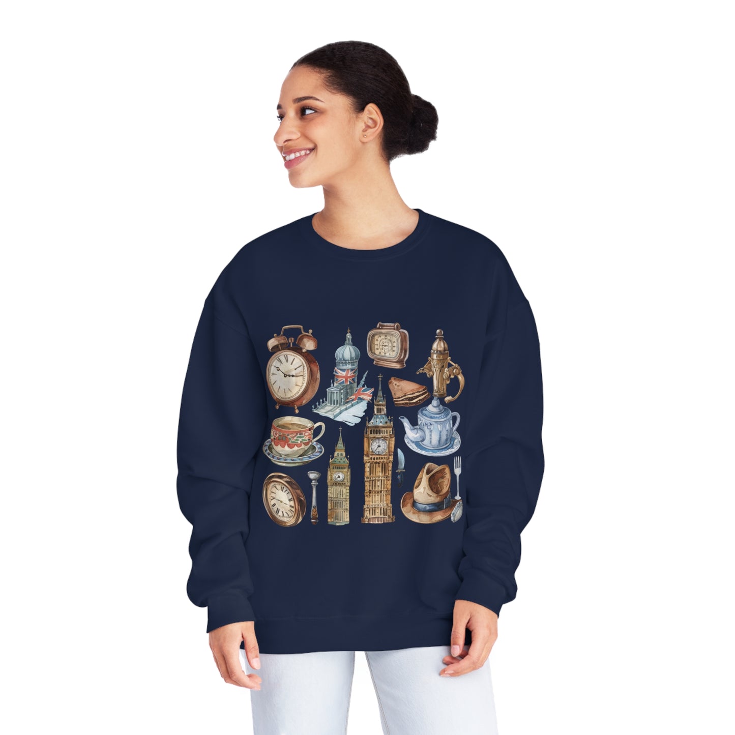 Unisex NuBlend® Crewneck Sweatshirt - Icons of England