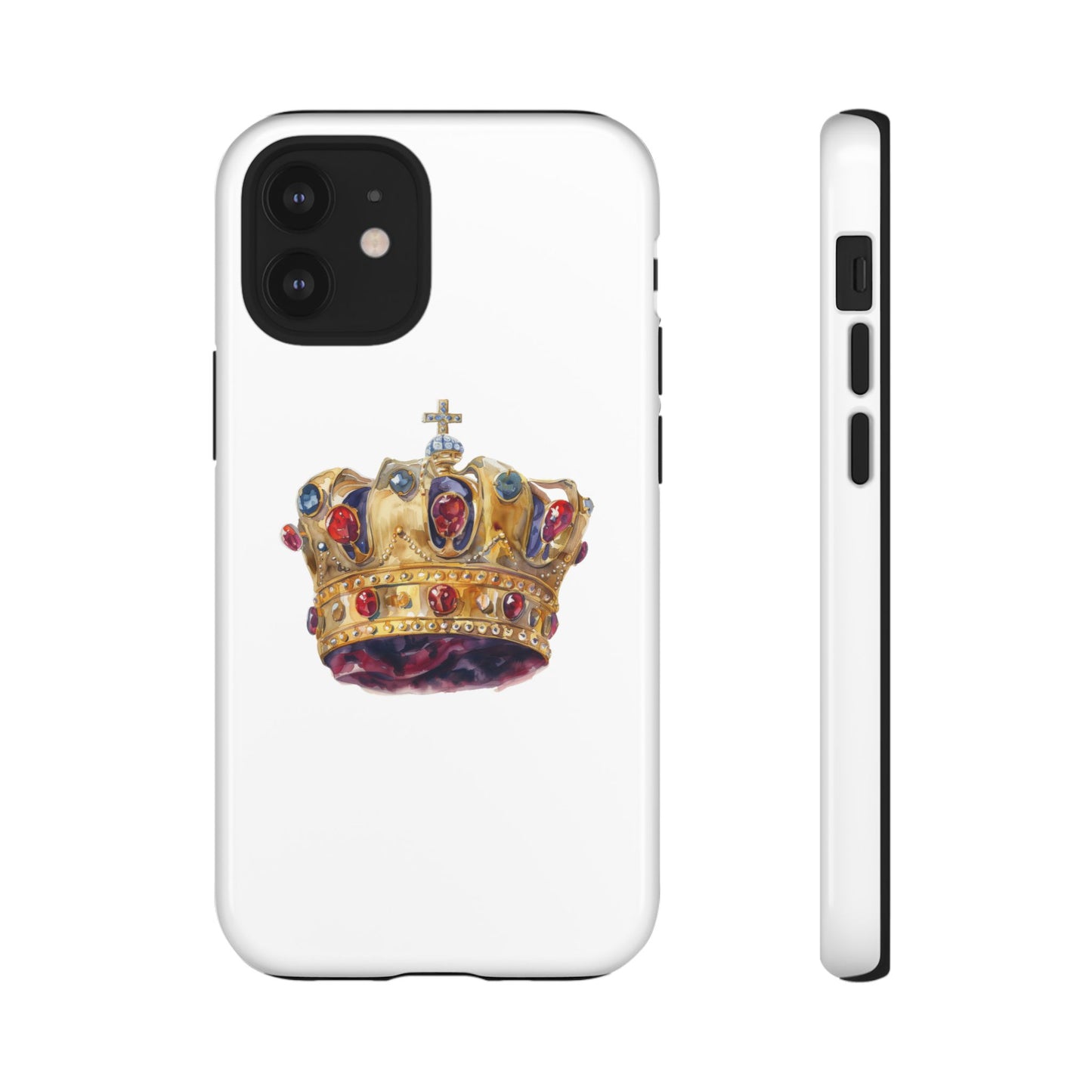 Royal Crown Phone Case | Tough Phone Cases, Stylish Accessories, Gift for Her, Birthday Present, Royalty Vibe