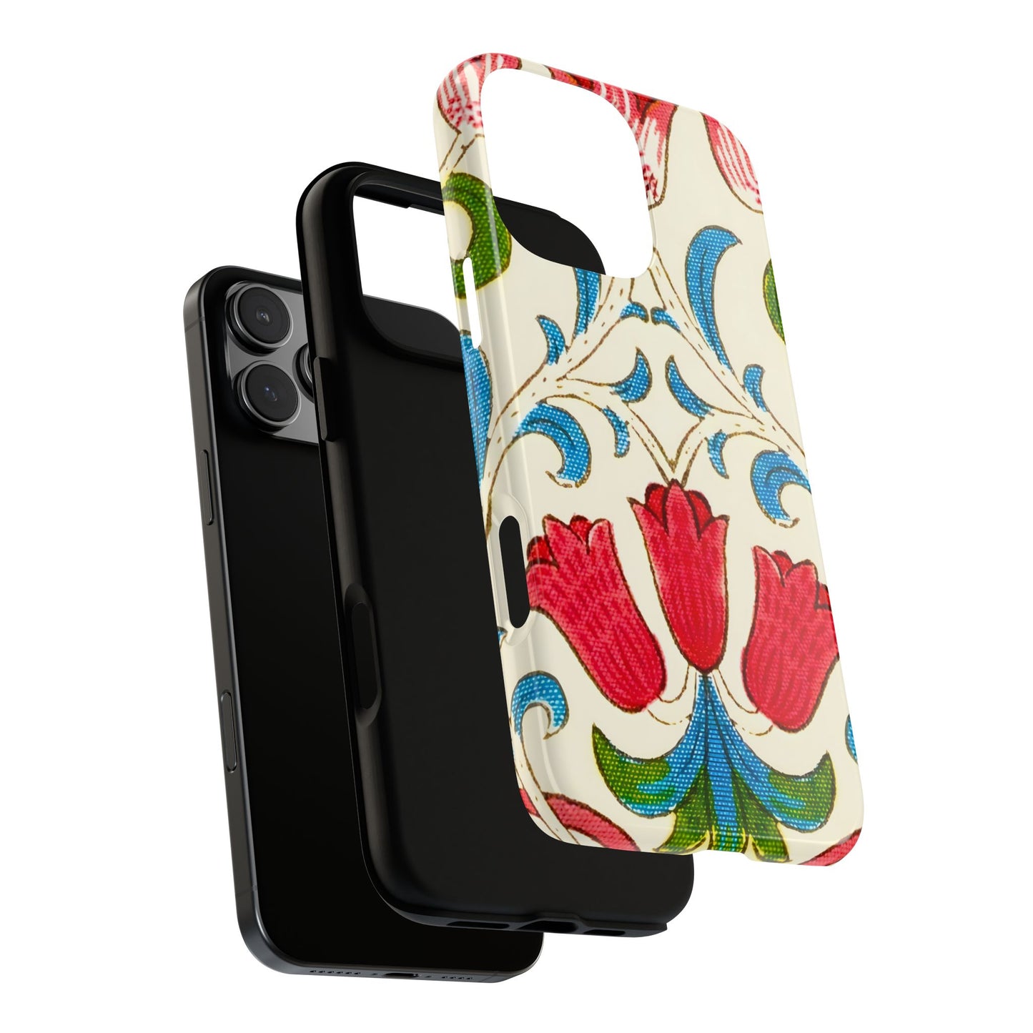 Floral Phone Case - Tough Cases | Stylish Protection, Gift for Her, Boho Phone Cover, Spring Accessory, Cute Tech