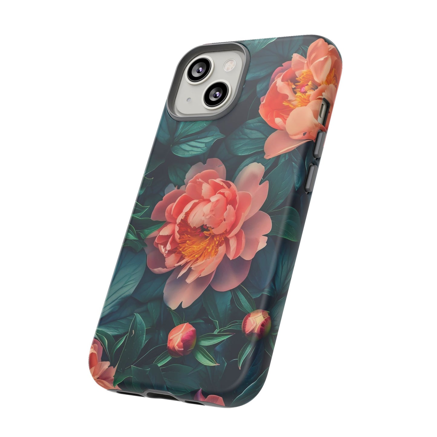 Floral Phone Case - Tough Cases, Flower Design, Botanical Art, Phone Accessory, Gift for Her, Nature Lovers