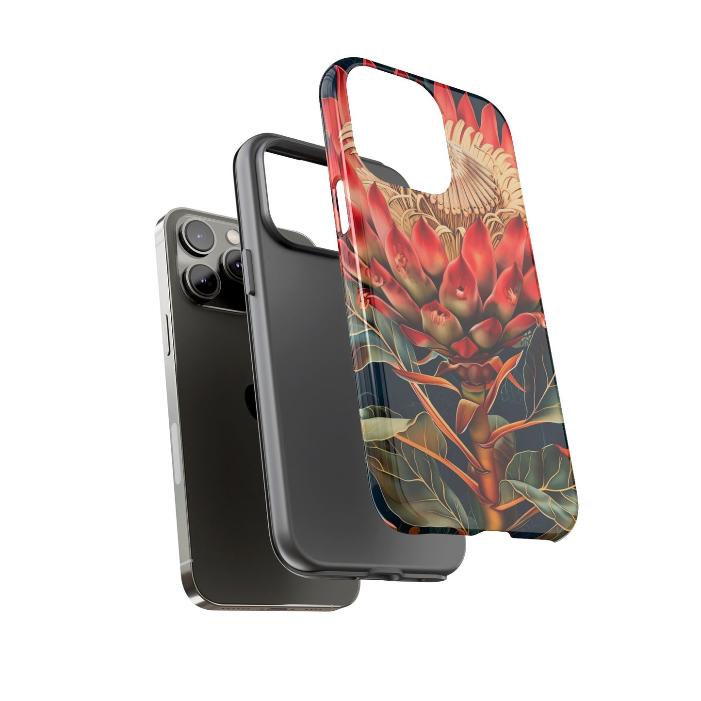 Tough Cases: Vibrant Floral Phone Case, Tough Phone Covers, Floral Art Cases, Nature Design Accessories, Gift for Nature Lovers