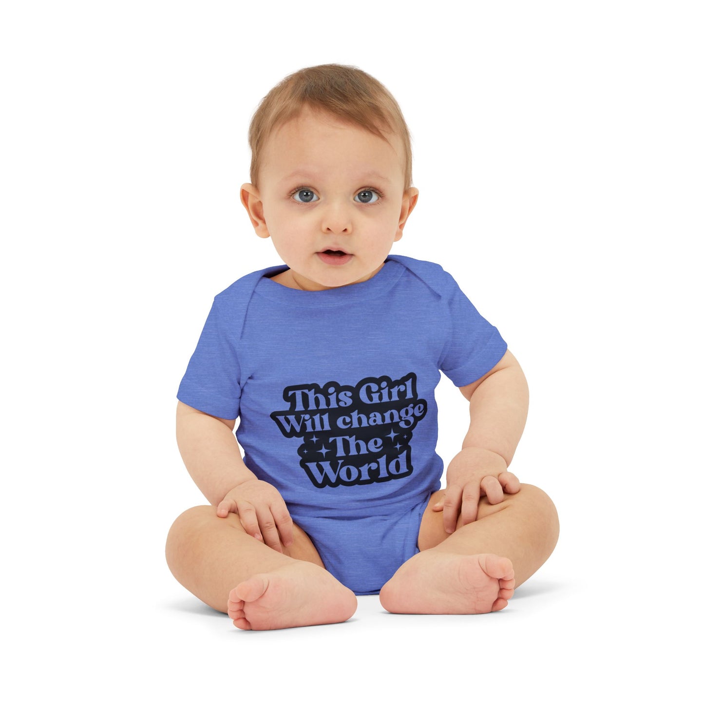 This Girl Will Change the World Infant Bodysuit - Inspirational Baby Onesie