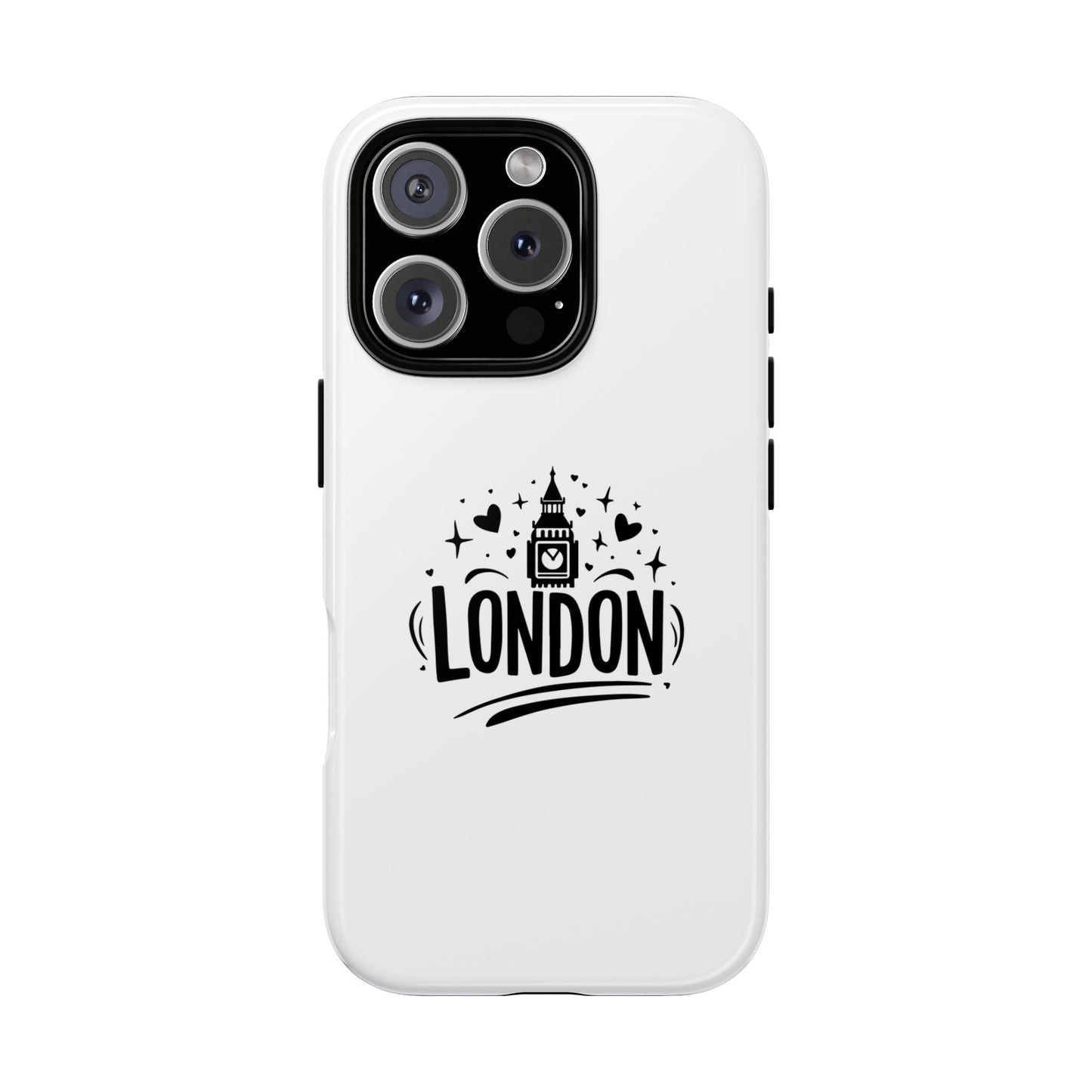 Stylish Phone Case for London Lovers, London Gift, Travel Accessory, Unique Smartphone Case, Cityscape Phone Cover