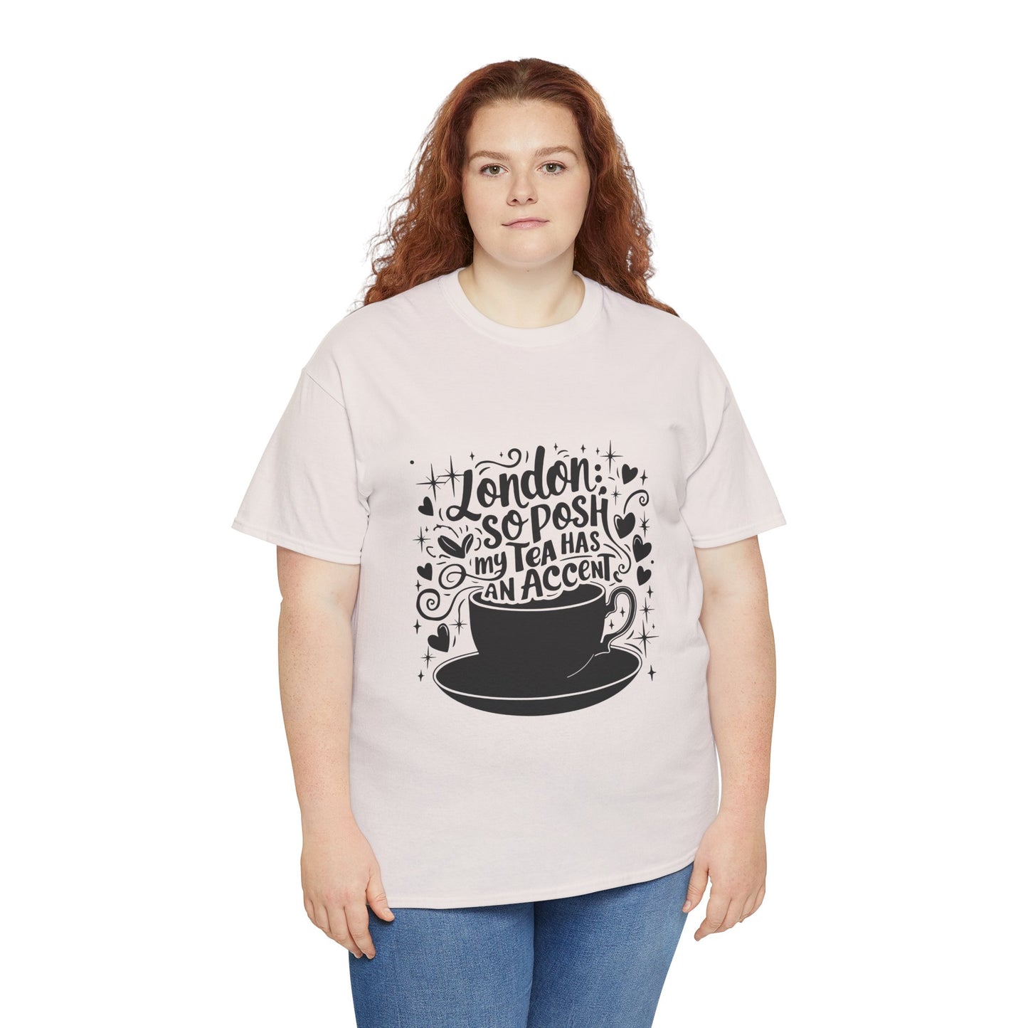 Unisex Heavy Cotton Tee - London's Nostalgic Tea