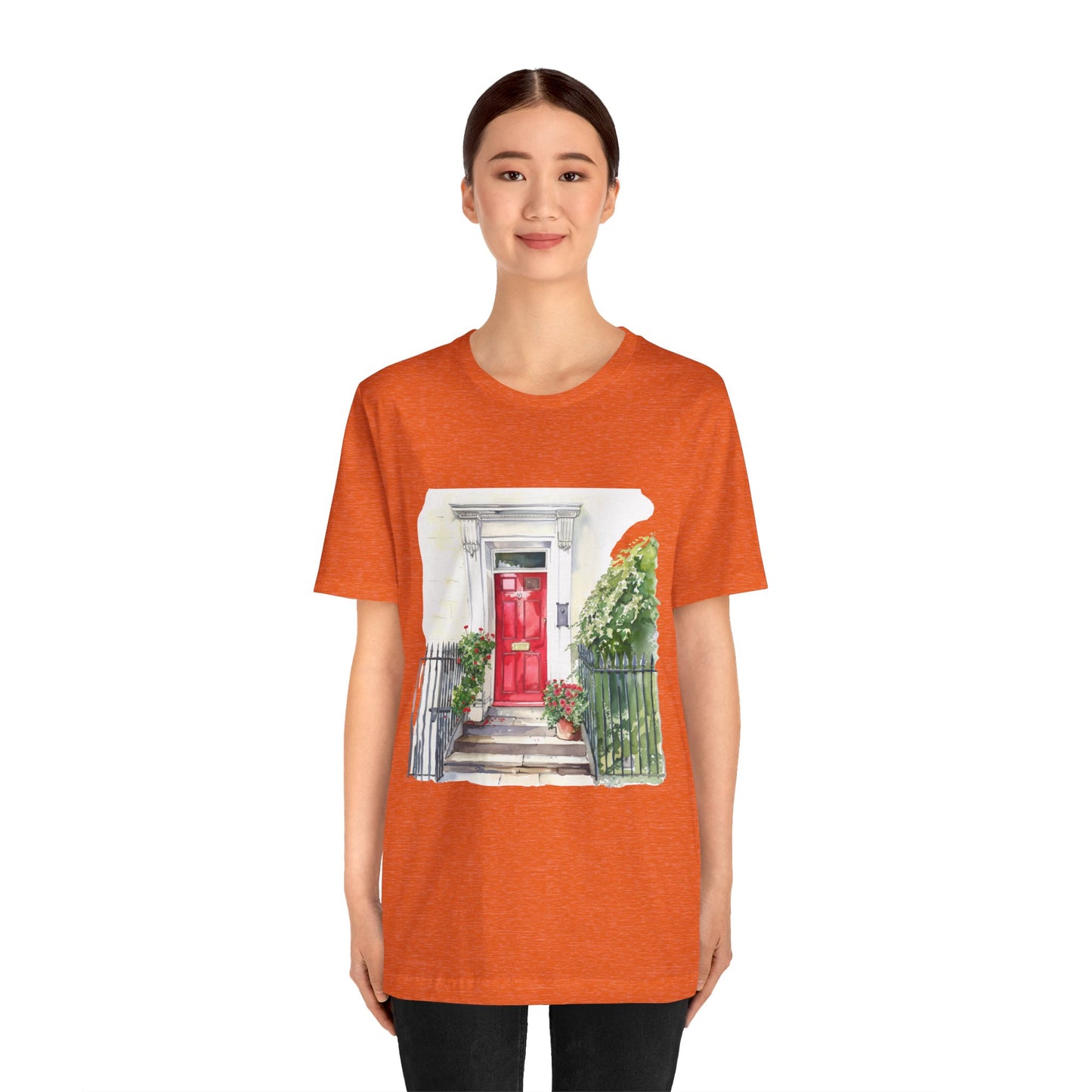Unisex Jersey Short Sleeve Tee - Greenish British Beauty
