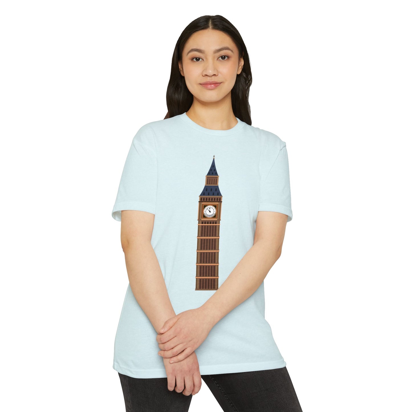 Unisex CVC Jersey T-shirt - Big Ben - The Heartbeat of London