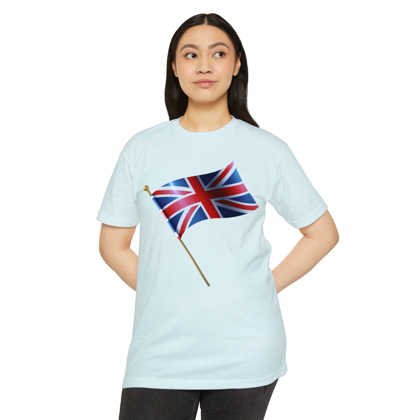 Unisex CVC Jersey T-shirt - The Flag of the United Kingdom
