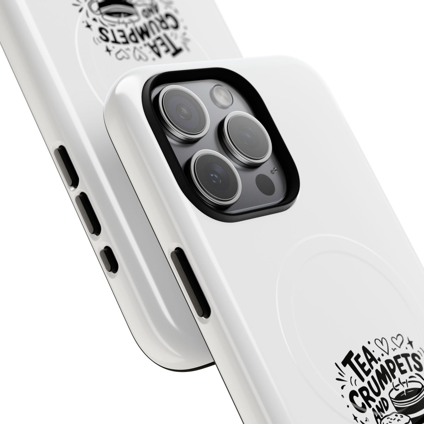 Magnetic Phone Case - Tea, Crumpets, and London Adventures, Unique Gift for Travelers, Phone Accessory, Fun Case for iPhone
