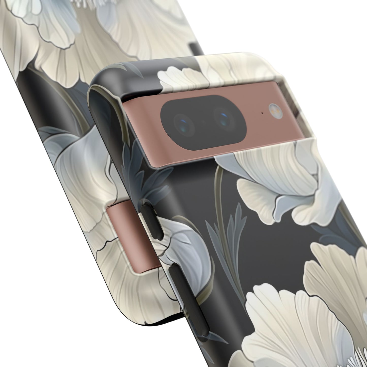 Floral Phone Case, Tough Cases for Women, Stylish Phone Cover, Floral Design Phone Protector, Nature Inspired Tech Accessories
