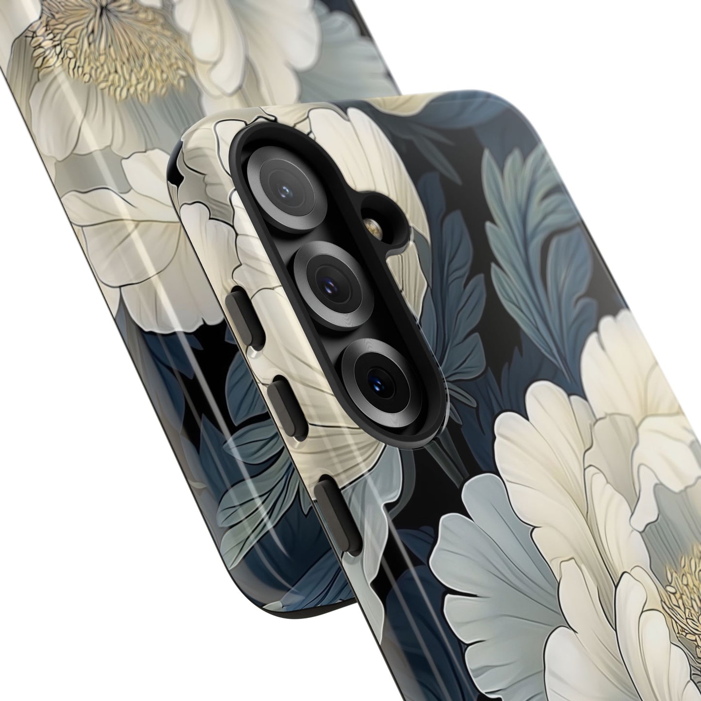 Floral Phone Case - Elegant Tough Cases for Nature Lovers, Stylish Protective Cover for Gifts, Birthdays, Mom's Day, Floral Design
