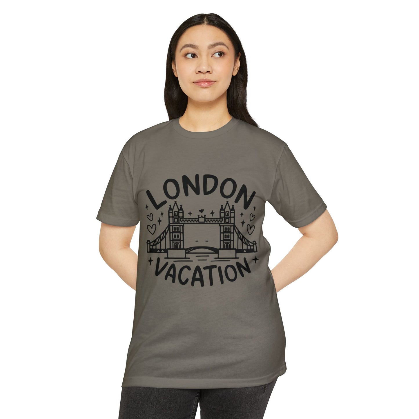 Unisex CVC Jersey T-shirt - London's Cozy Vacations