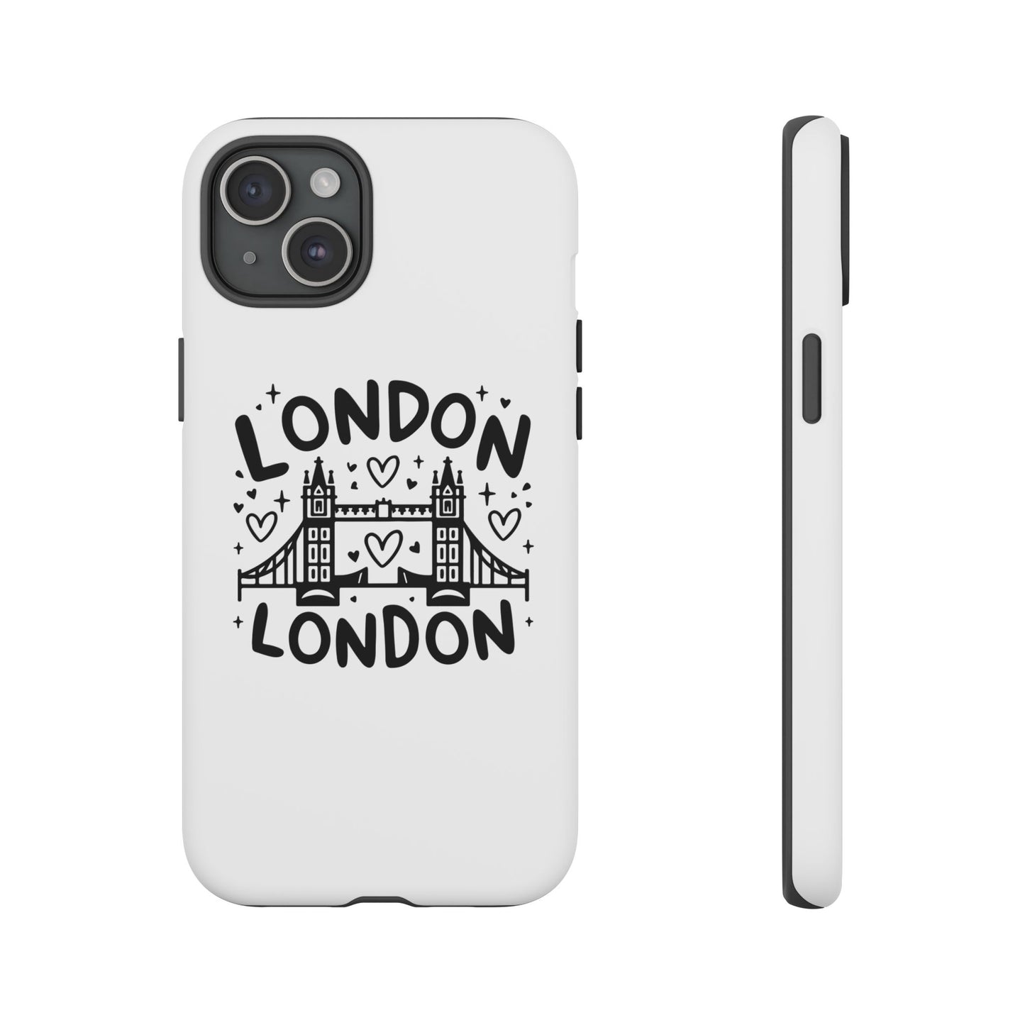 Love London Bridge Phone Case, Tough Cases for London Lovers, Cute Protection, Travel Gift, Phone Accessory, Design with Love