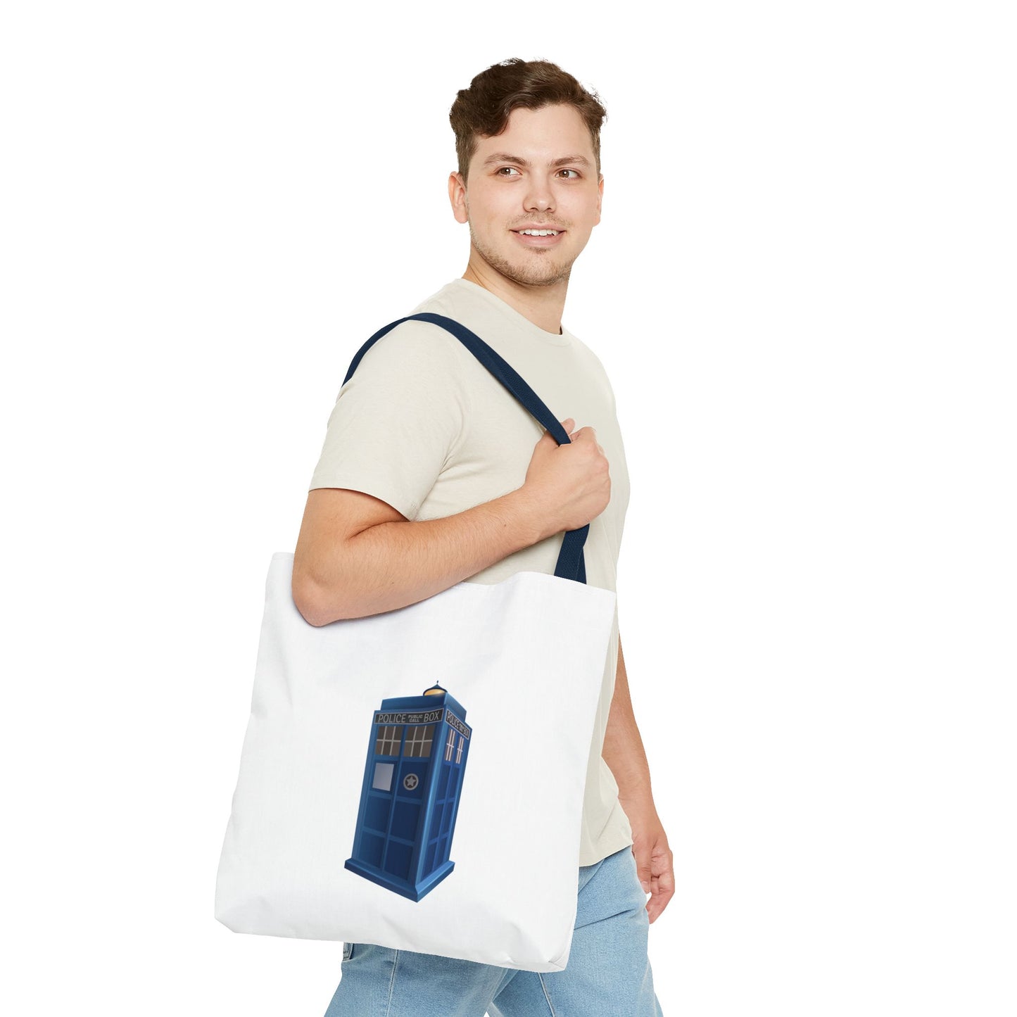 Doctor Who Inspired Tote Bag, Geek Chic, Whovian Gift, Cute Shopping Bag, Personalized Tote