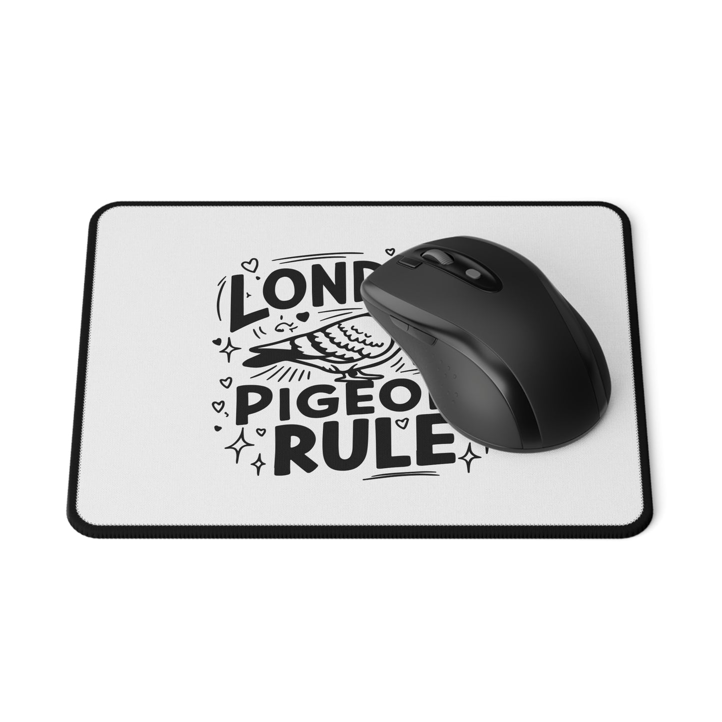 London Pigeons Gaming Mouse Pad | Non-Slip Desk Accessory | Perfect for Gamers & Bird Lovers, Gift for Birthdays, Holidays, Home Office