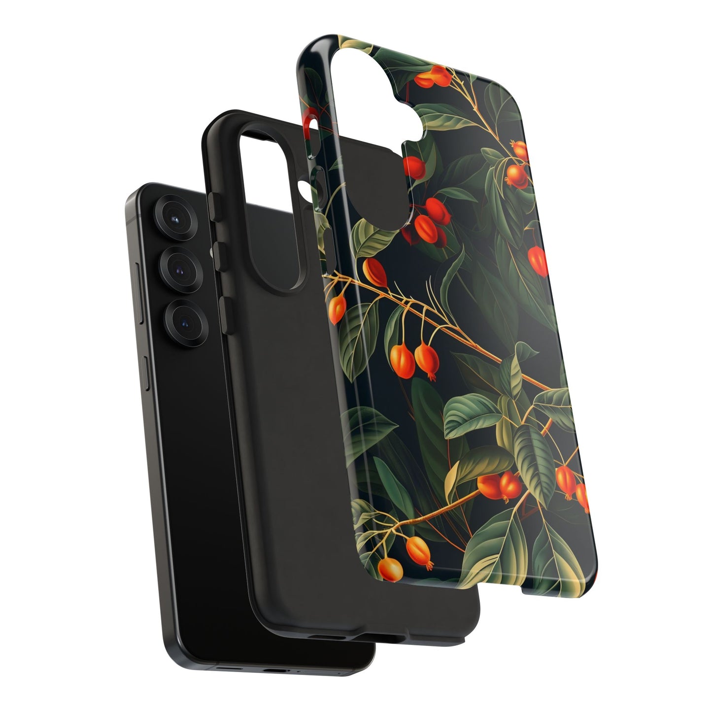 Tough Cases, Floral Phone Case, Nature-Inspired Tech, Unique Gift, Phone Accessory, Botanical Design, Fall Vibes