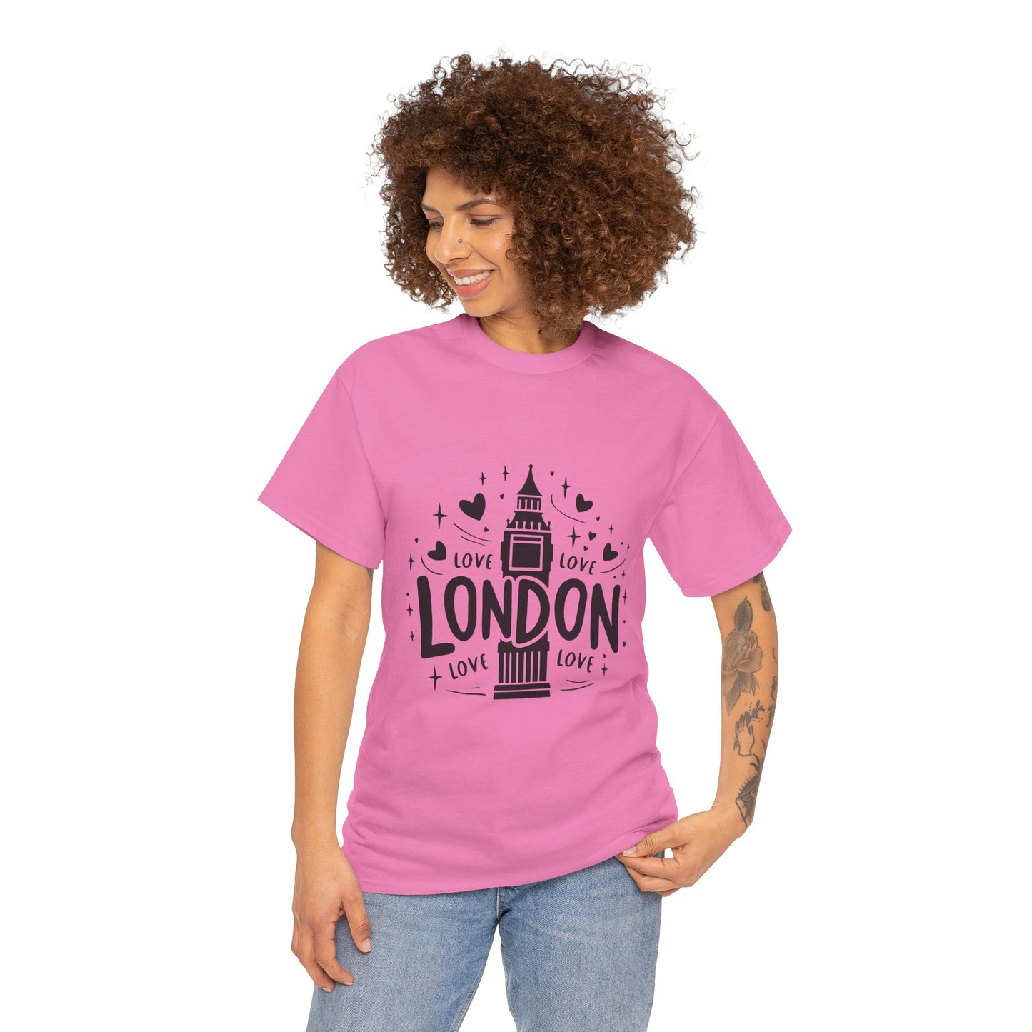 Unisex Heavy Cotton Tee - Relaxing London