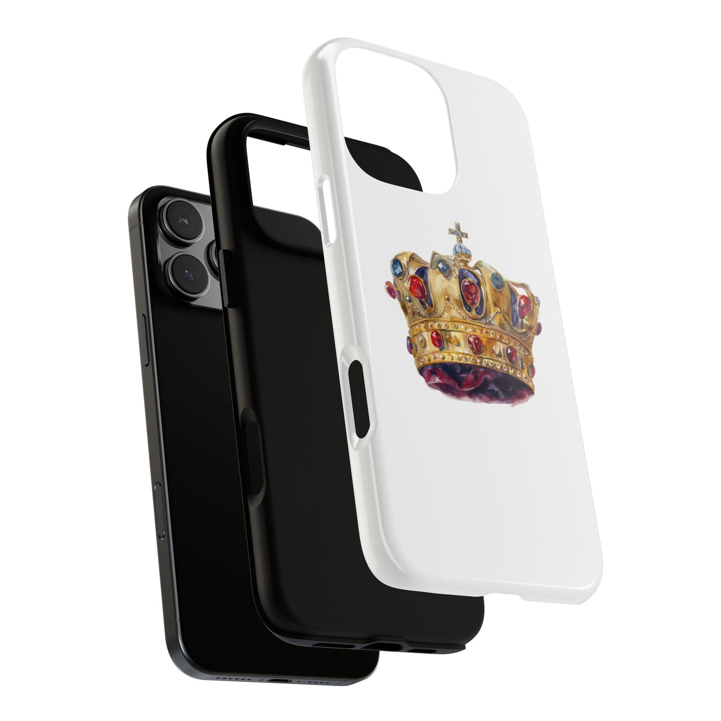 Royal Crown Phone Case | Tough Phone Cases, Stylish Accessories, Gift for Her, Birthday Present, Royalty Vibe