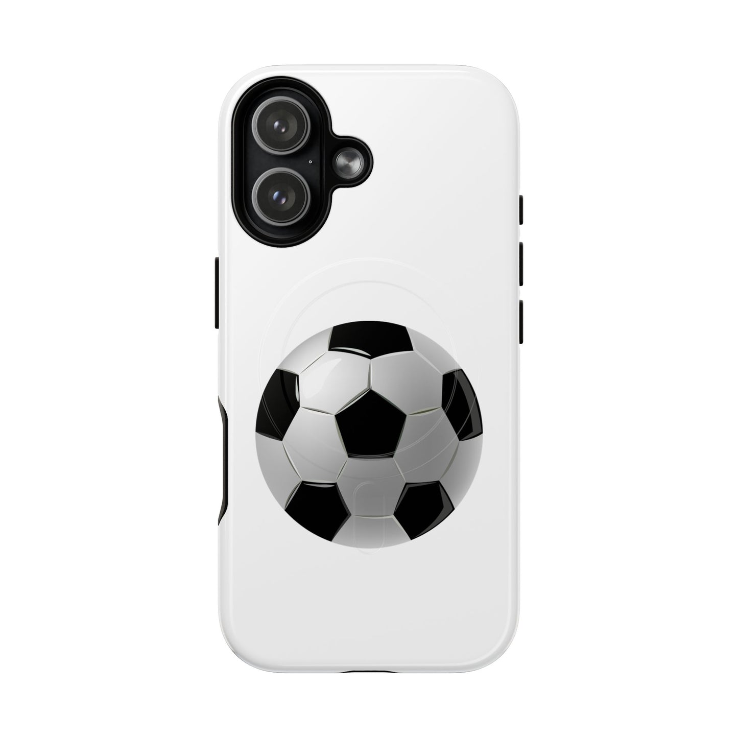 Durable Soccer Phone Case for Sports Lovers, Magnetic Phone Cover, Gift for Athletes, Soccer Fan Accessory, Sports Team Merchandise