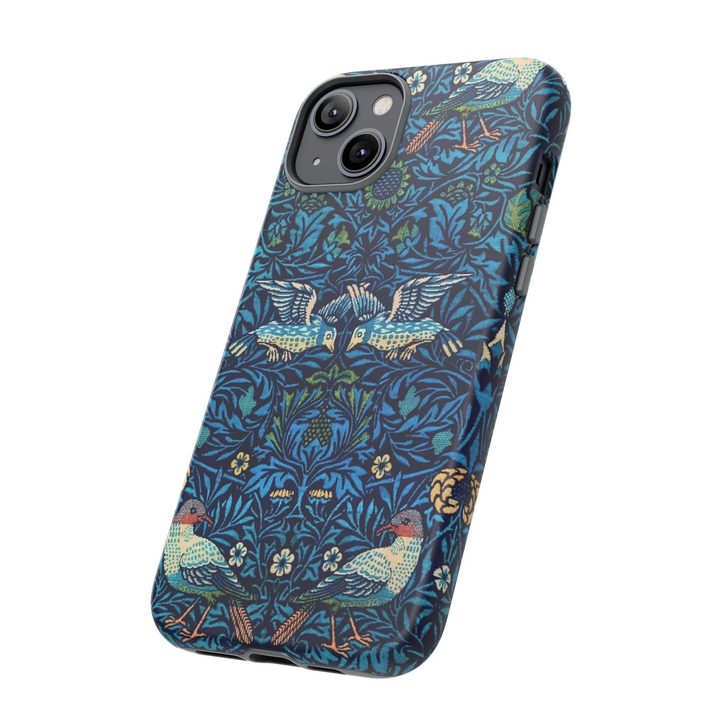 Elegant Bird Pattern Phone Case | Nature Lover Gift, Stylish Mobile Cover, Floral Design, Eco-Friendly, Unique Cell Phone Protector