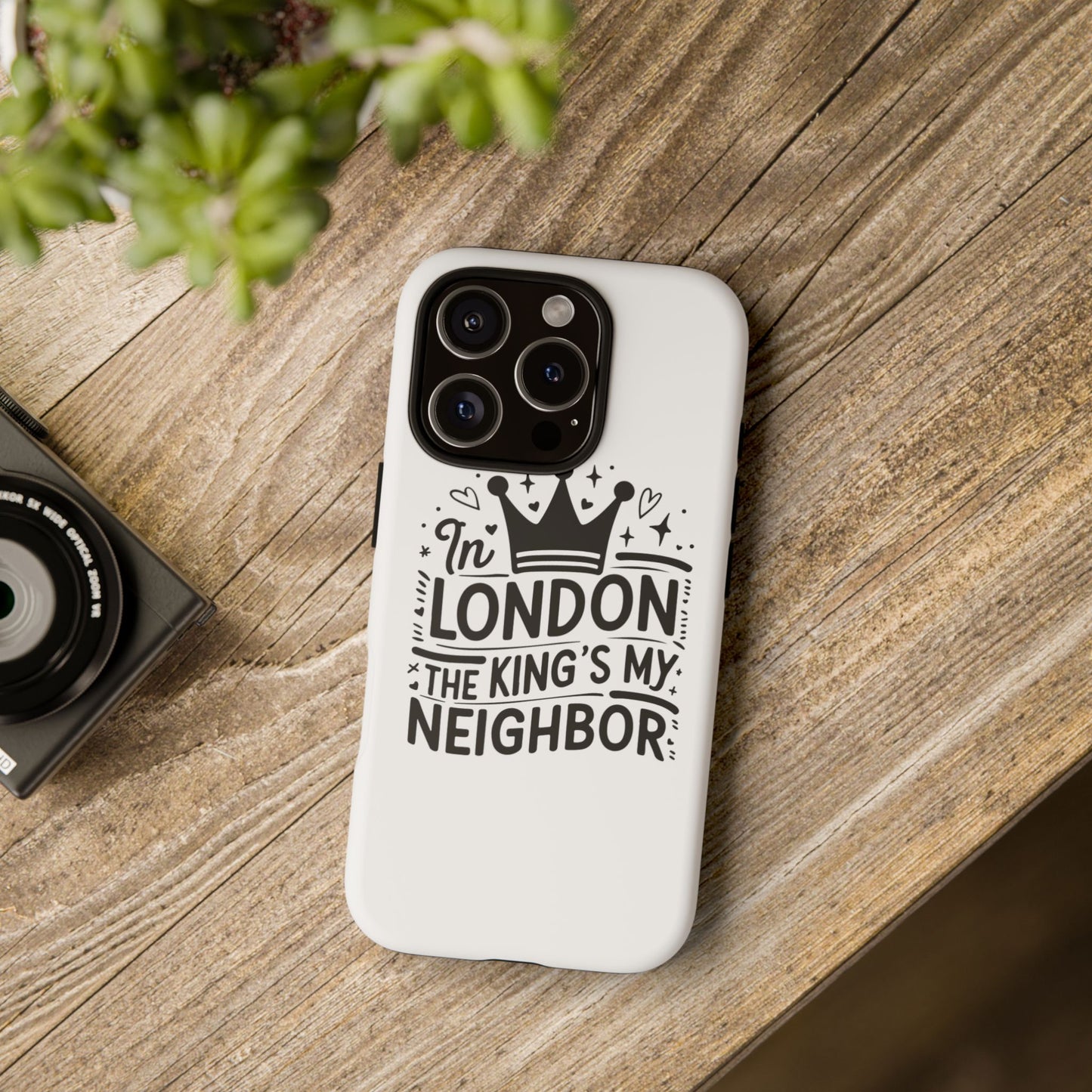 London's Neighbour Phone Case | Royalty Design for Travelers, Gifts for Friends, British Souvenir, Phone Accessory, Stylish Protection