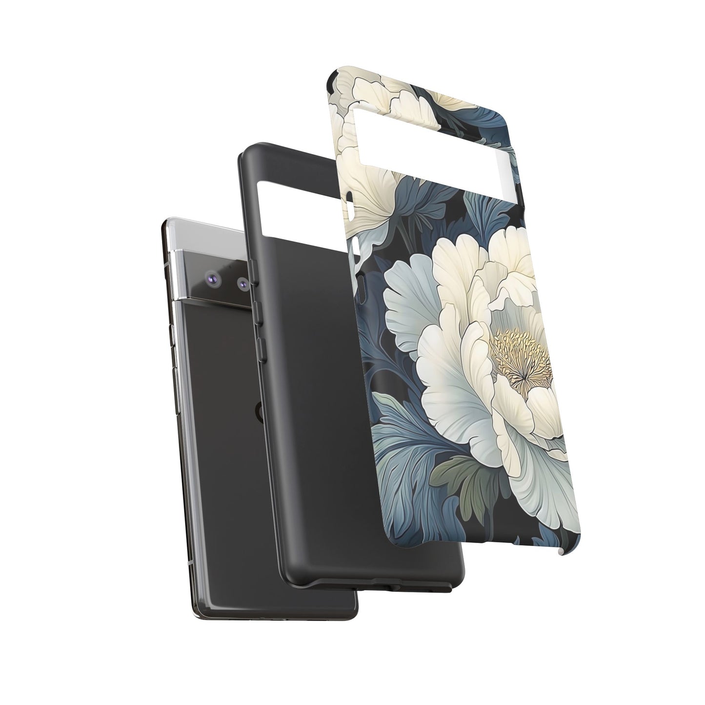 Floral Phone Case - Elegant Tough Cases for Nature Lovers, Stylish Protective Cover for Gifts, Birthdays, Mom's Day, Floral Design