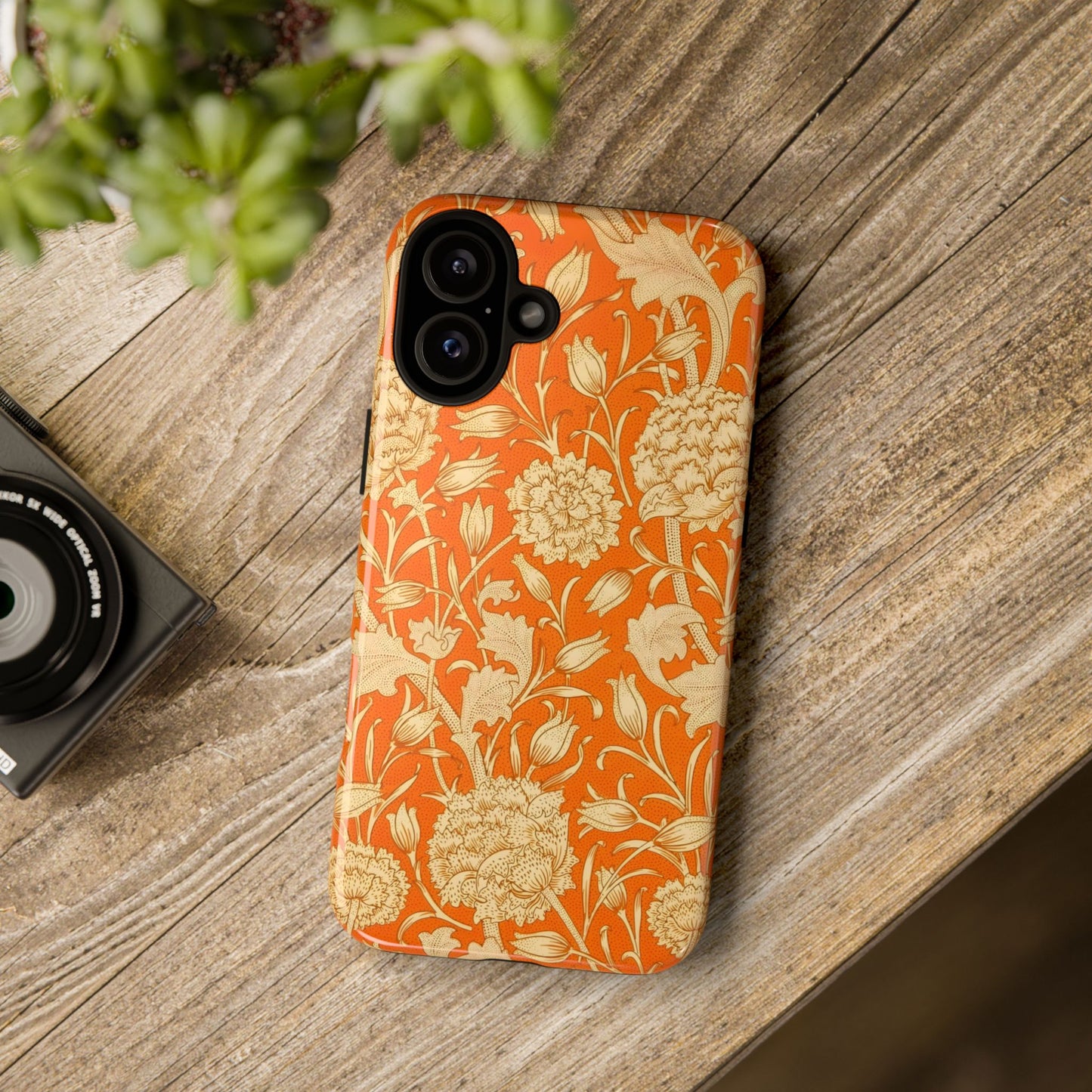 Floral Phone Case, Vibrant Tough Cases for Garden Lovers, Stylish Protection, Gift for Birthdays, Spring Decor, Unique Design