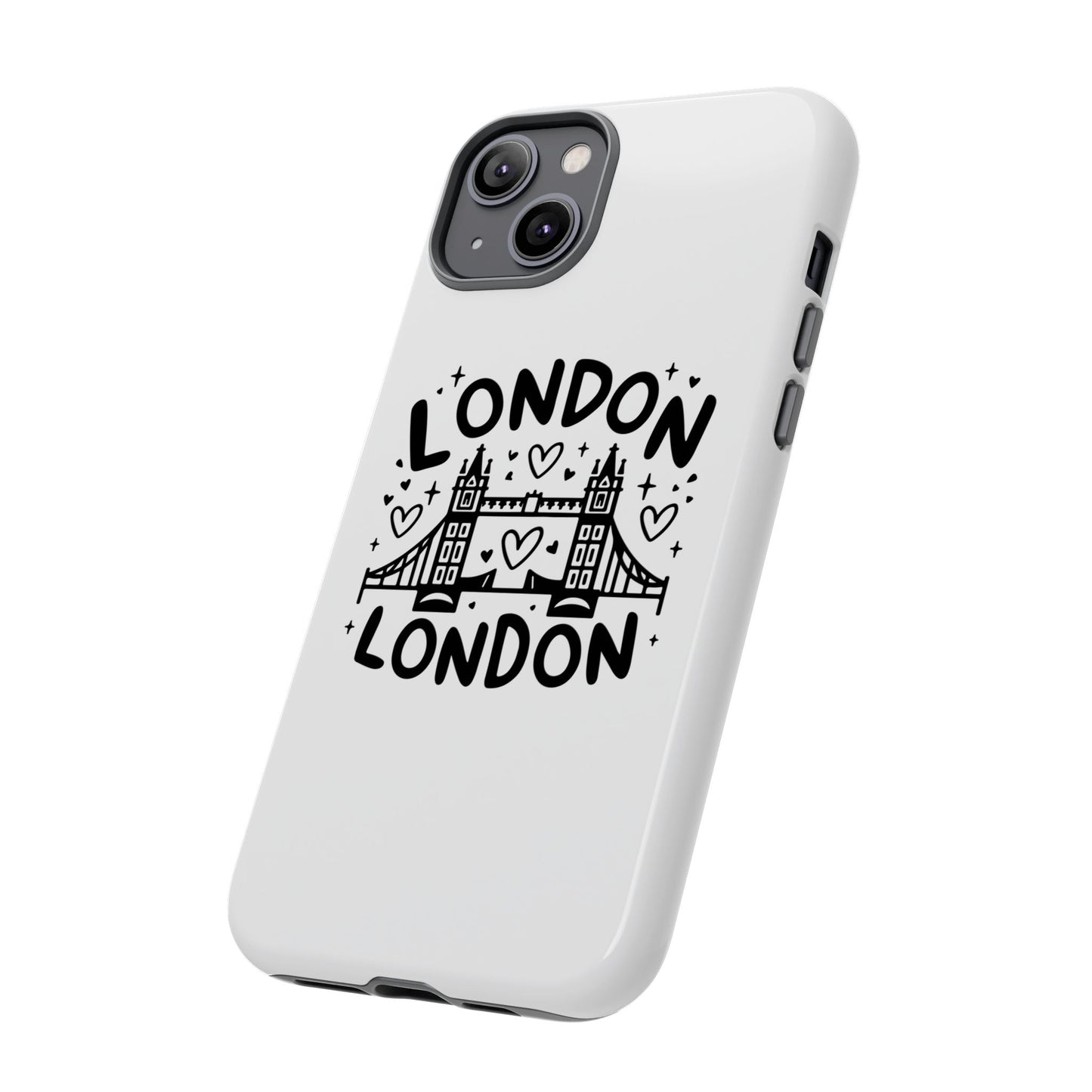 Love London Bridge Phone Case, Tough Cases for London Lovers, Cute Protection, Travel Gift, Phone Accessory, Design with Love