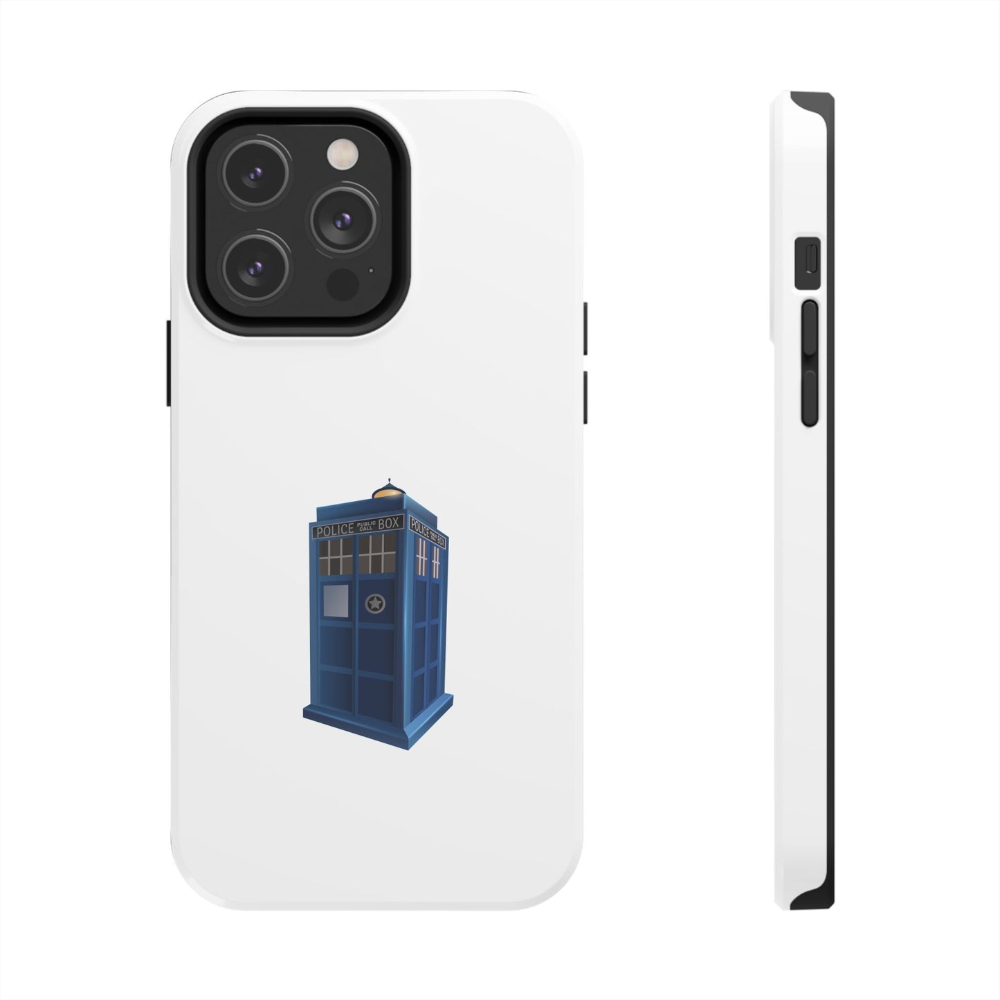 Doctor Who Tardis Phone Cases, Geeky Phone Protector, Unique Gifts for Whovians, Birthday, Holidays, Customizable Designs